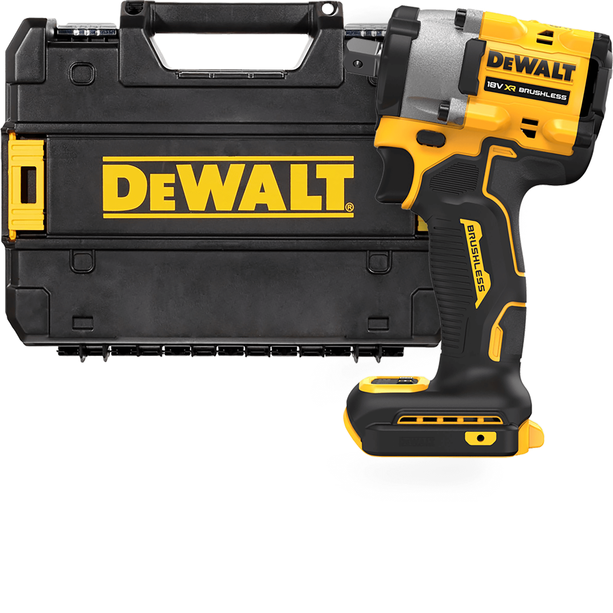 DEWALT 18V XR 1/2” Aku rázový uťahovák s poistnou guličkou, bez aku DCF922NT-XJ