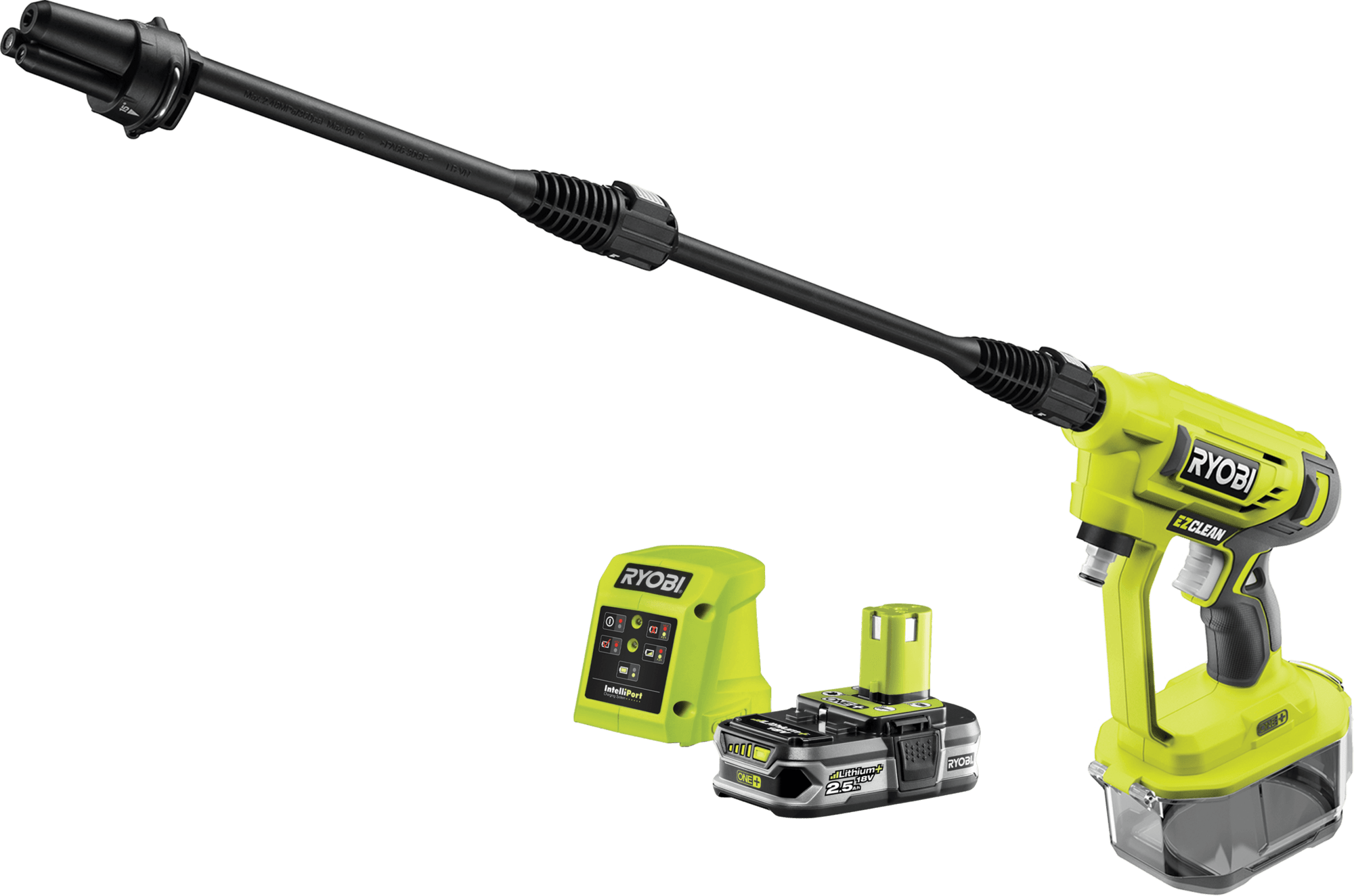 RYOBI 18V ONE+™ Vysokotlakový čistič RY18PW22A-125