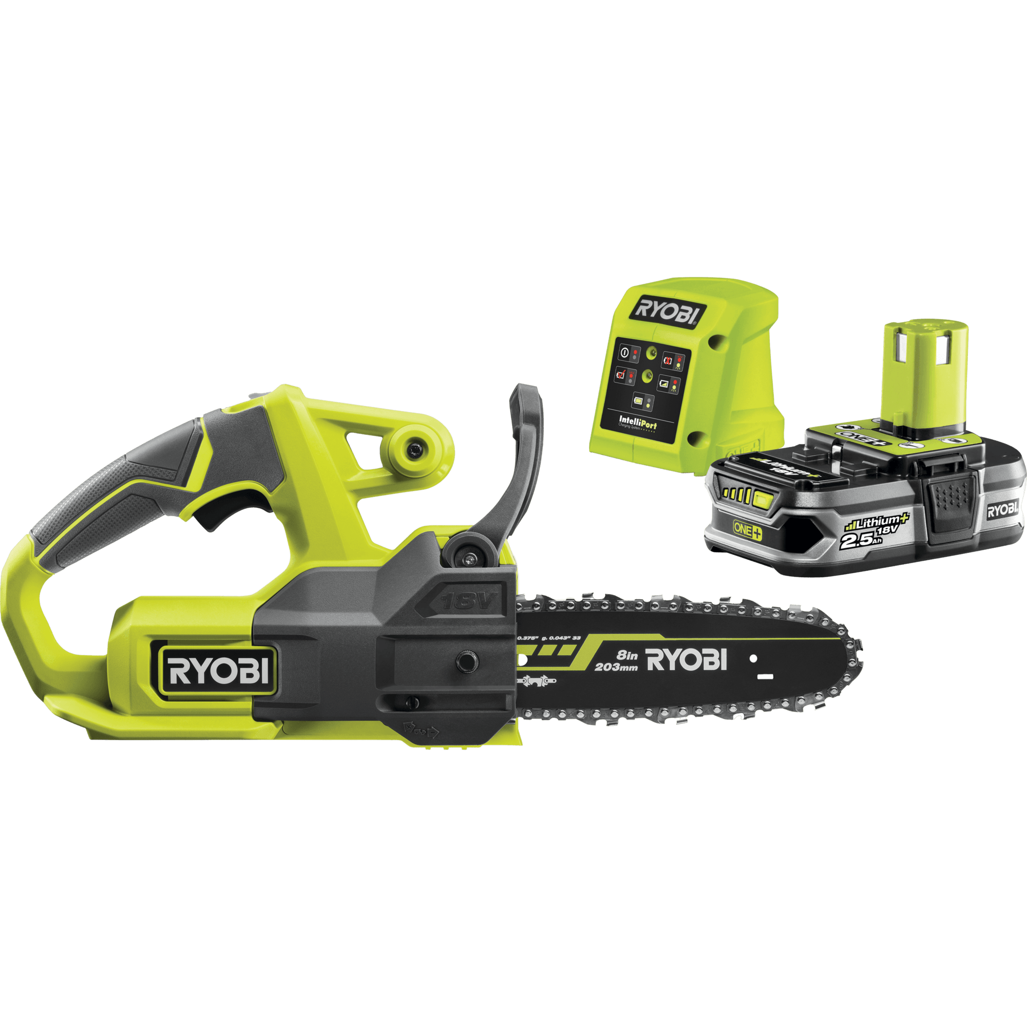 RYOBI 18V ONE+™ Reťazová píla 20 cm RY18CS20A-125