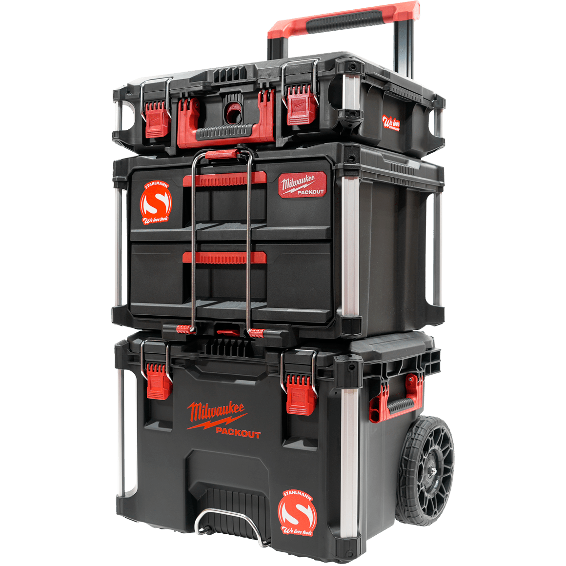 MILWAUKEE PACKOUT™ Sada boxov na náradie Profi2DRAWER™