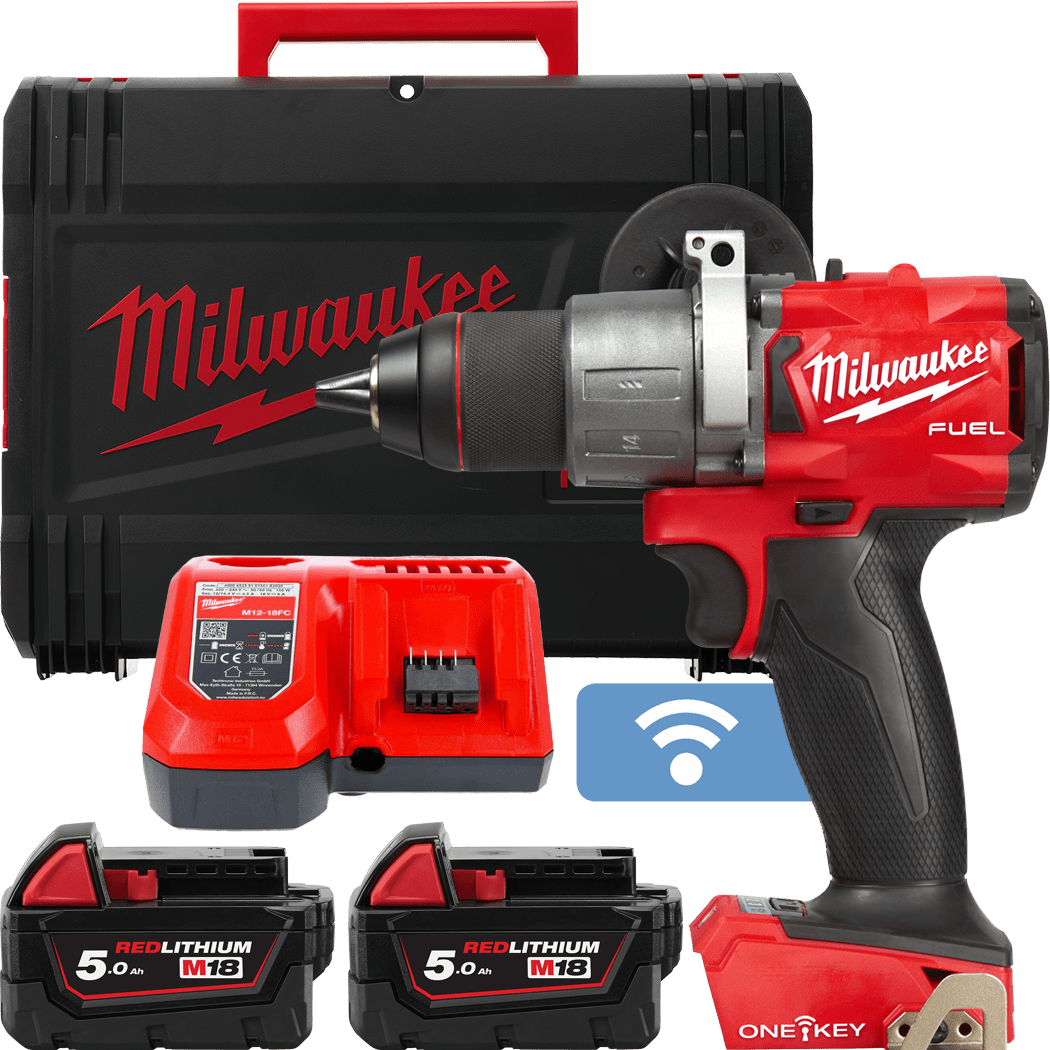 MILWAUKEE M18 FUEL™ONE-KEY™ Aku vŕtačka bez príklepu M18ONEDD2-502X