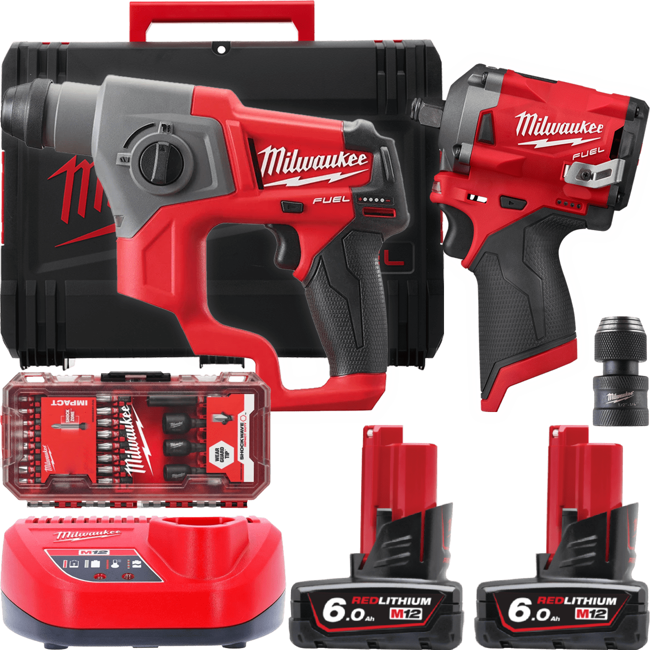 MILWAUKEE M12 FUEL™ Set náradia M12FPP2BP-602X