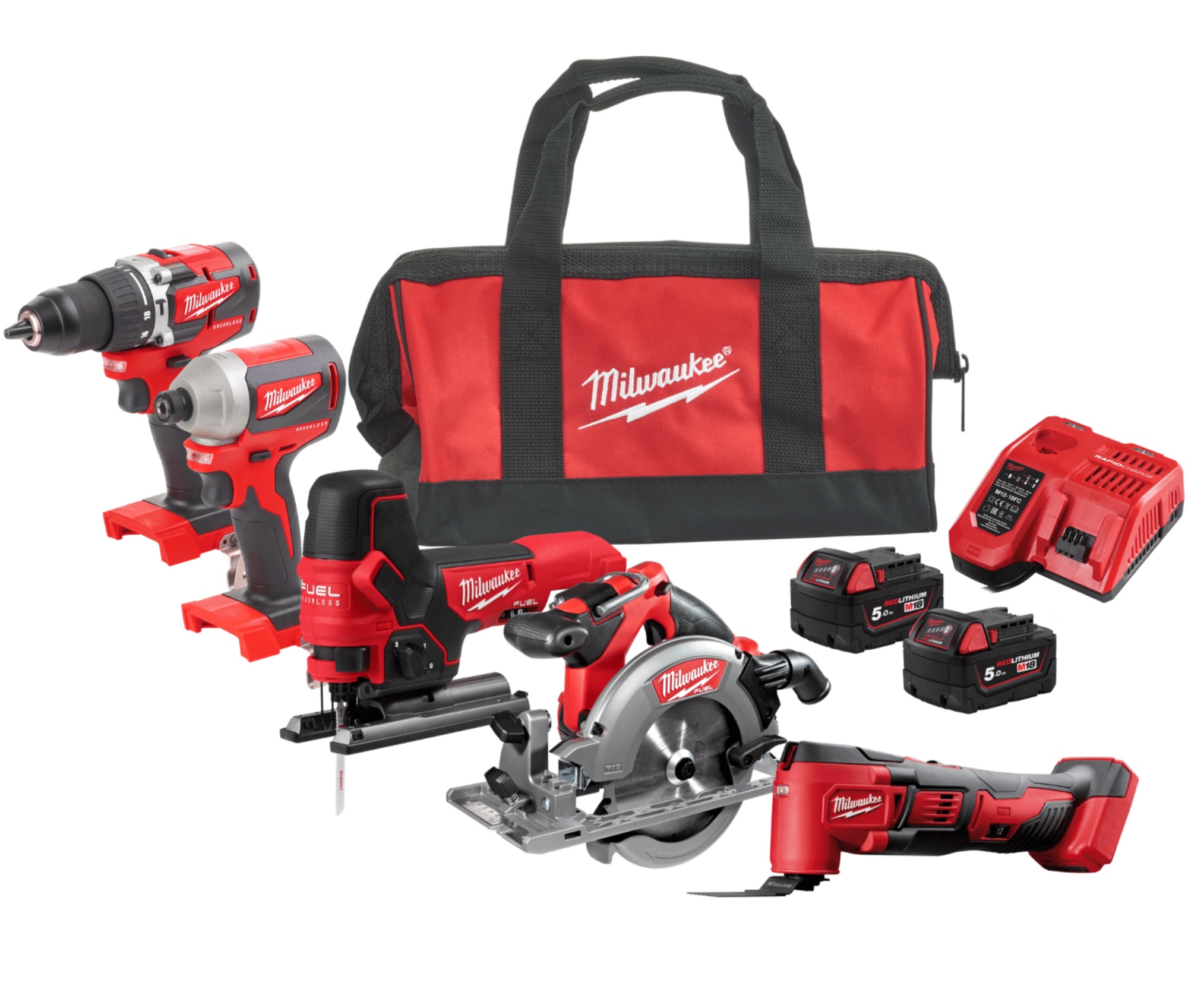 MILWAUKEE M18™ Set náradia M18FPP5K-502B