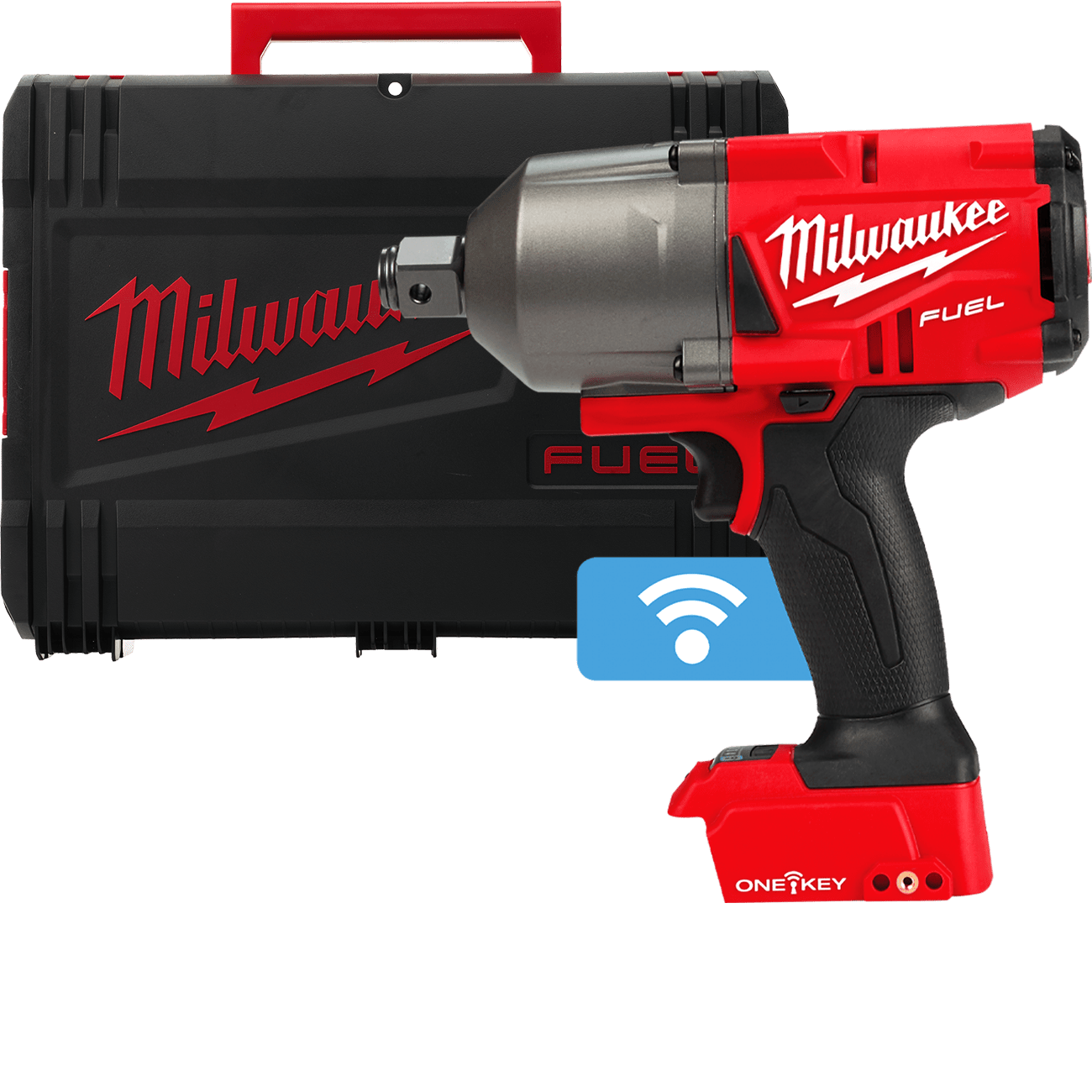 MILWAUKEE M18 FUEL™ ONE-KEY™ 3/4” Aku rázový uťahovák s poistným krúžkom M18ONEFHIWF34-0X