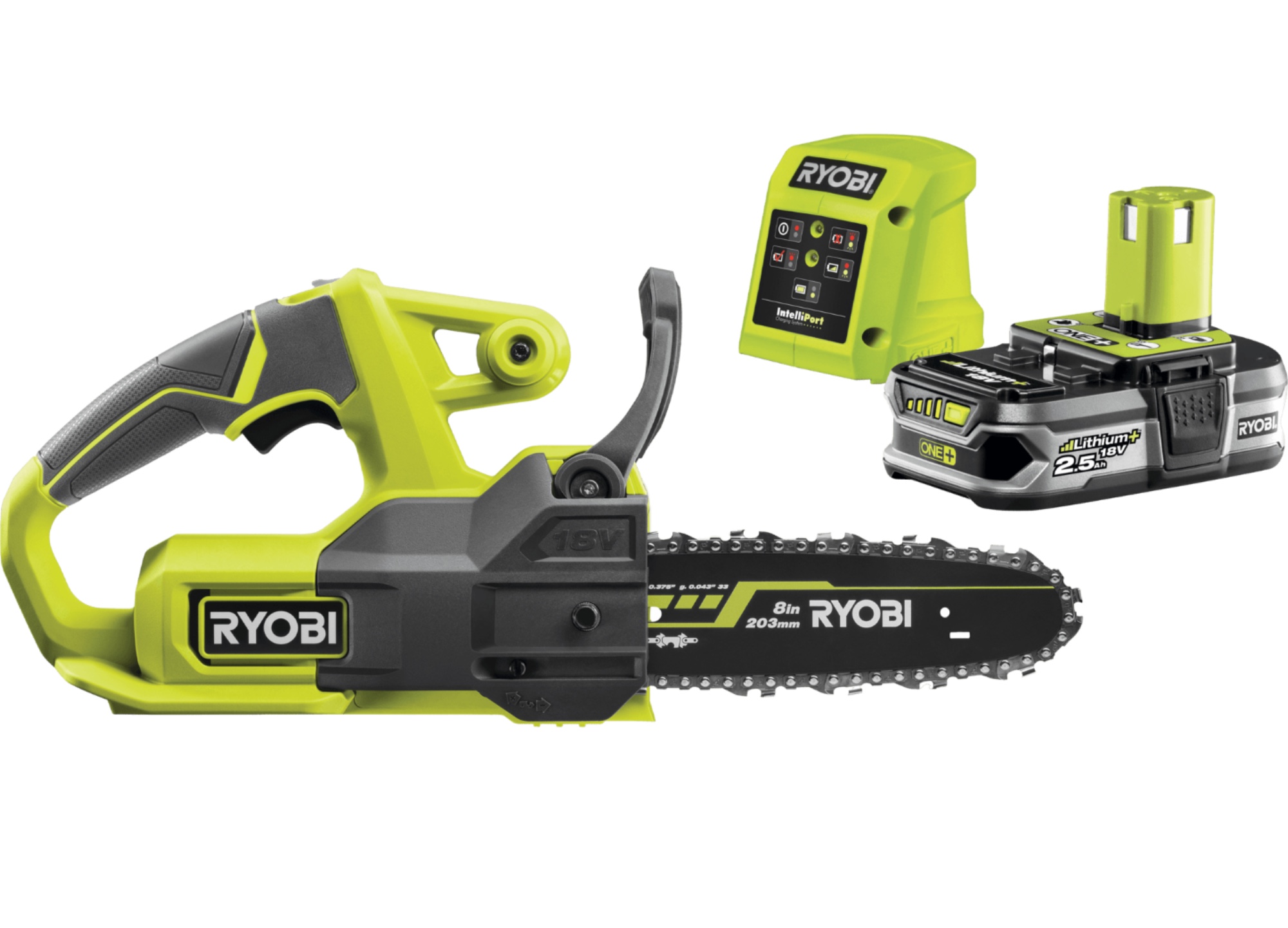 RYOBI 18V ONE+™ Reťazová píla 20 cm RY18CS20A-125