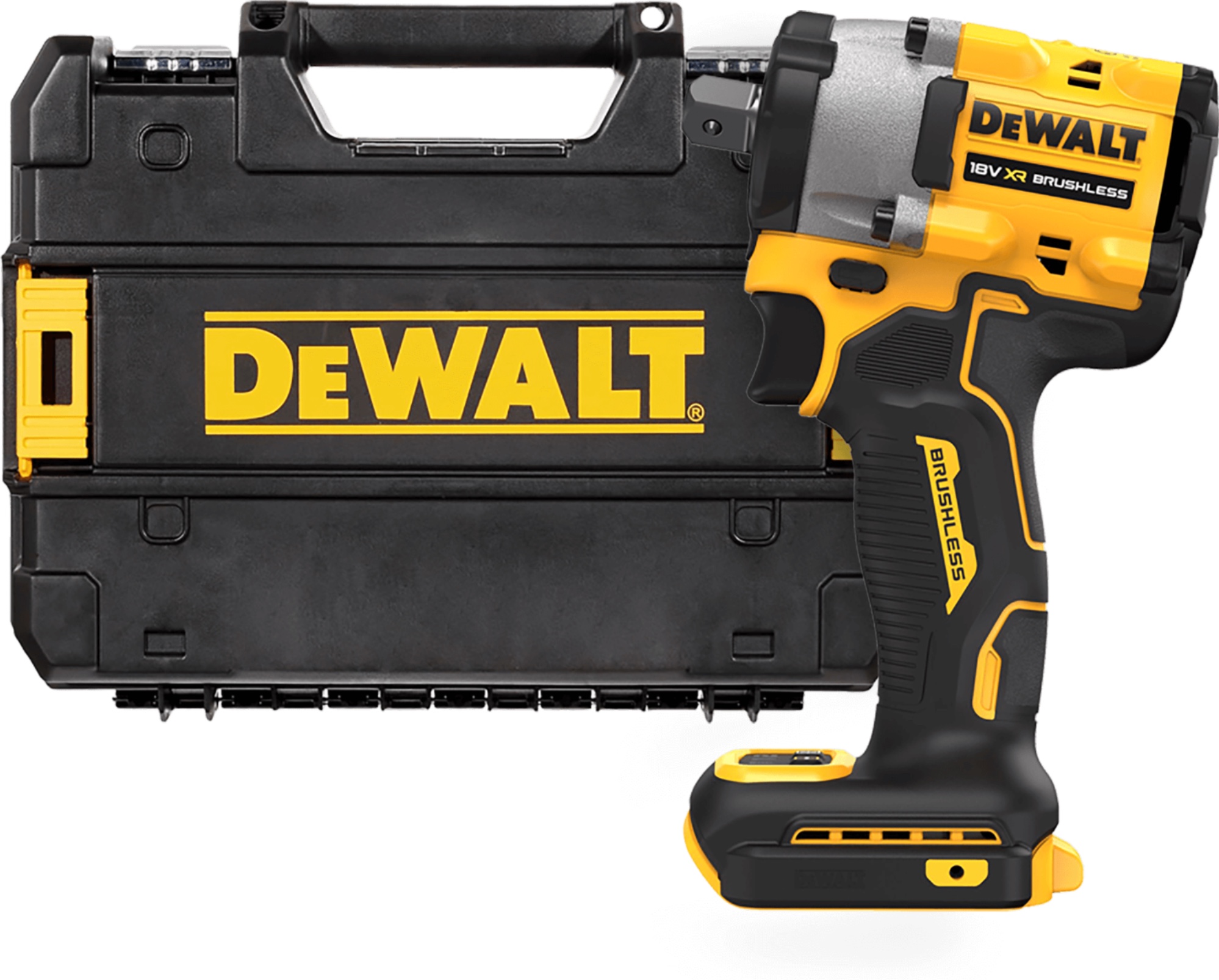 DEWALT 18V XR 1/2” Aku rázový uťahovák s poistnou guličkou, bez aku DCF922NT-XJ