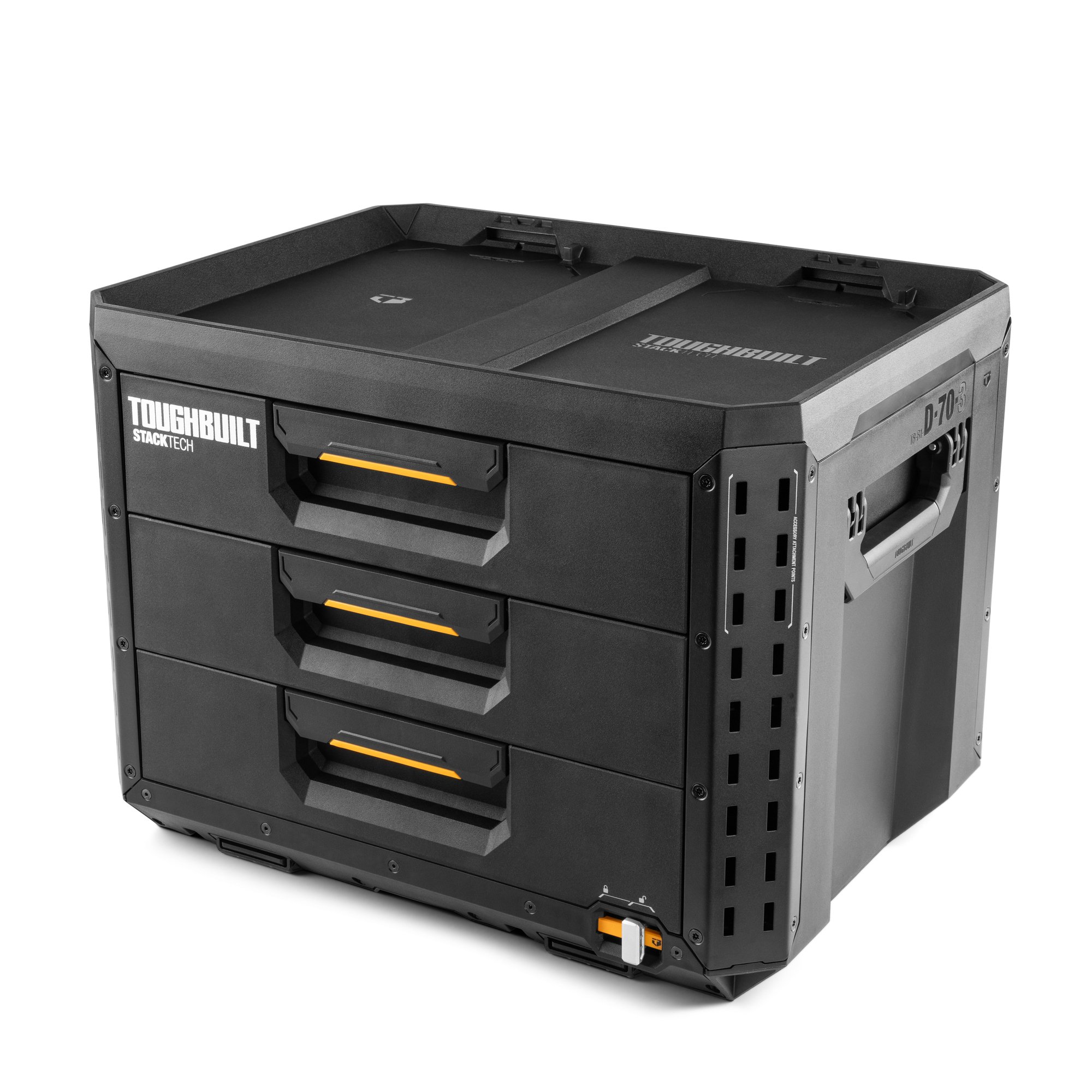 TOUGHBUILT StackTech® XLBox na náradie s 3 zásuvkami