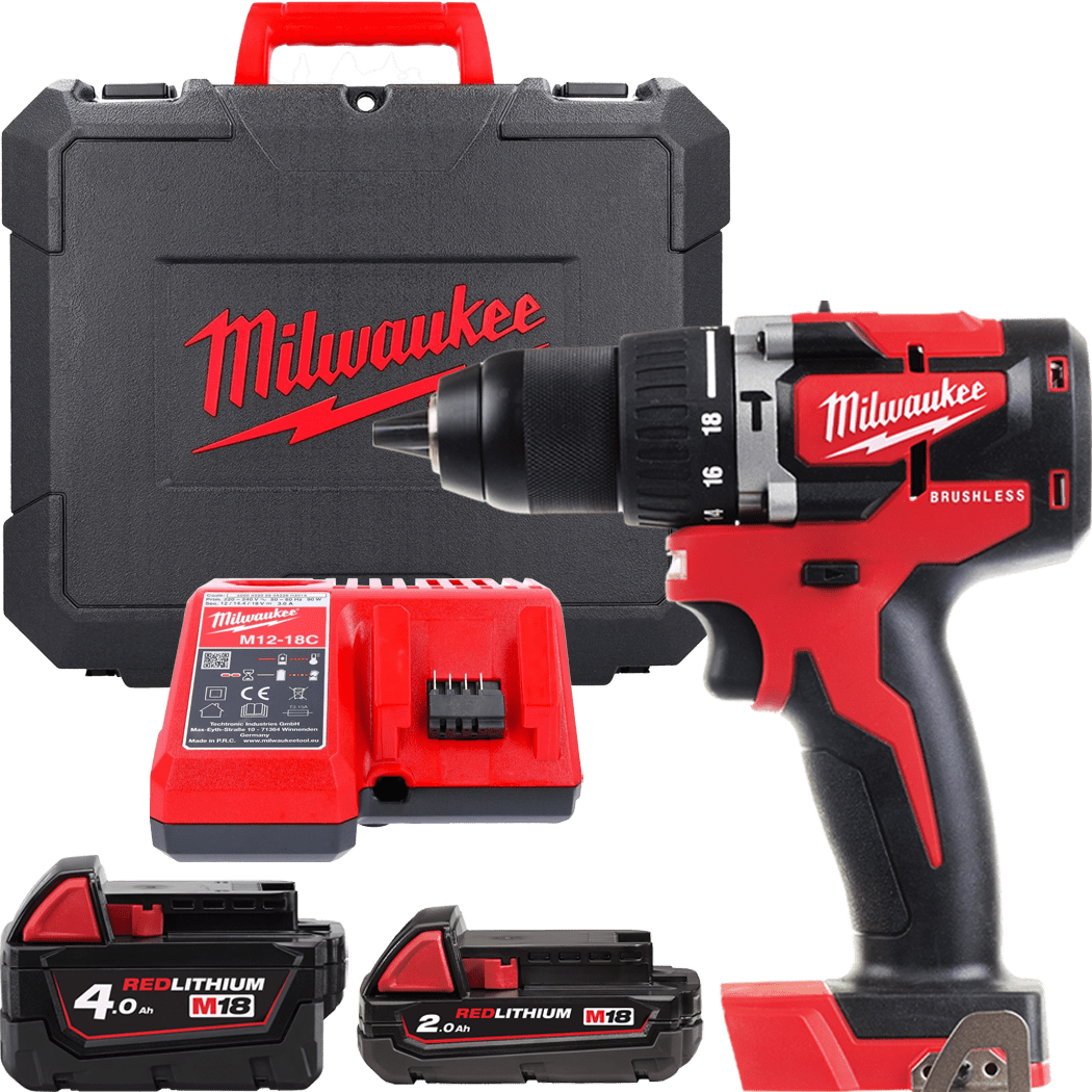 MILWAUKEE M18™ Aku vŕtačka s príklepom M18CBLPD-422C