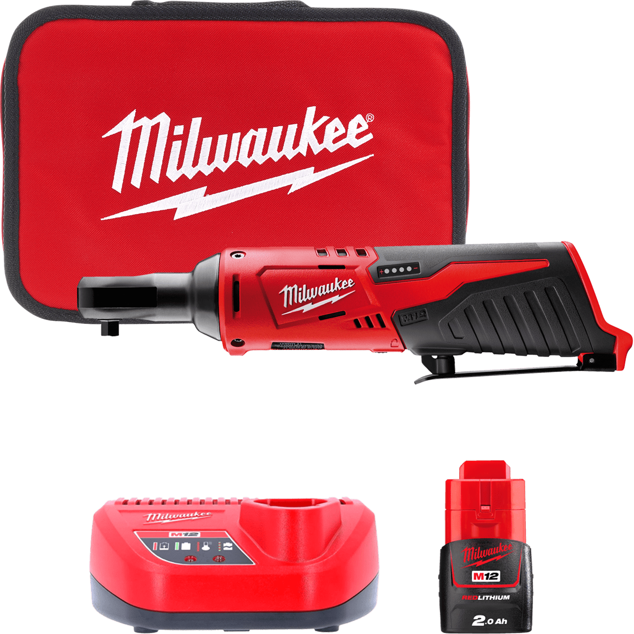 MILWAUKEE M12™ Aku račňa - kompaktná (1/4