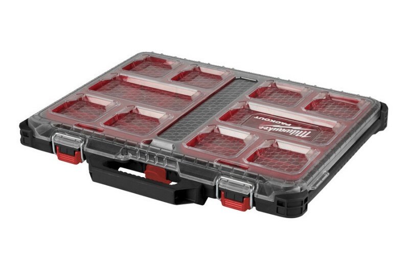 MILWAUKEE PACKOUT™ SLIM organizér veľký