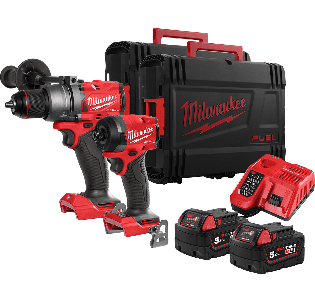 MILWAUKEE M18 FUEL™ Set náradia BestSeller M18FPD3FID3-502X