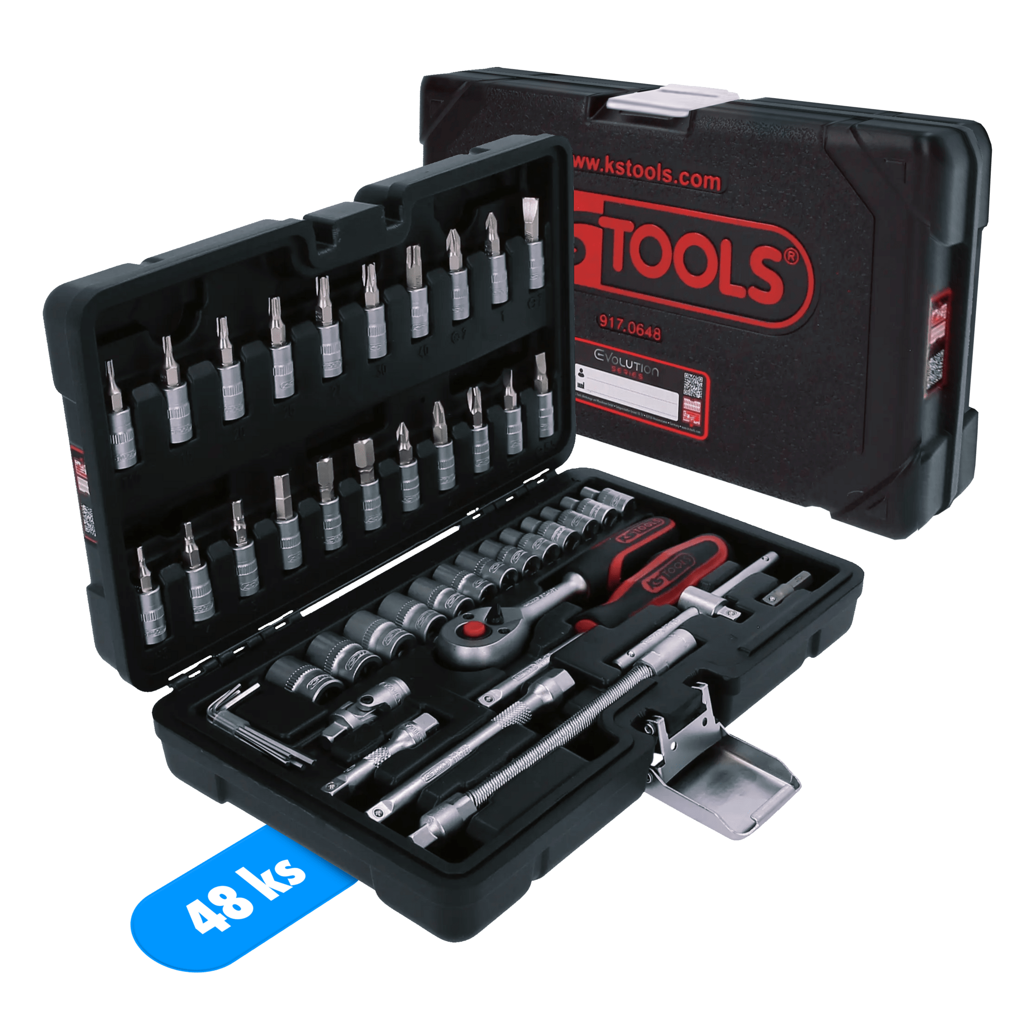 KS TOOLS Gola sada 1/4