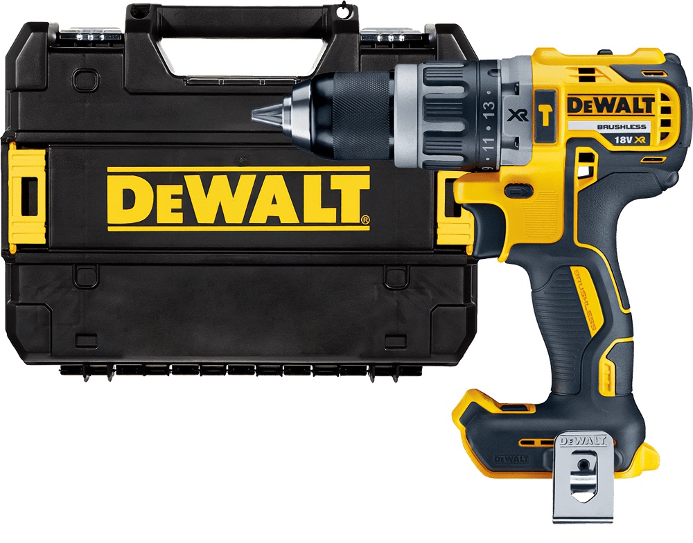 DEWALT 18V XR Aku vŕtačka s príklepom, bez aku DCD796NT-XJ