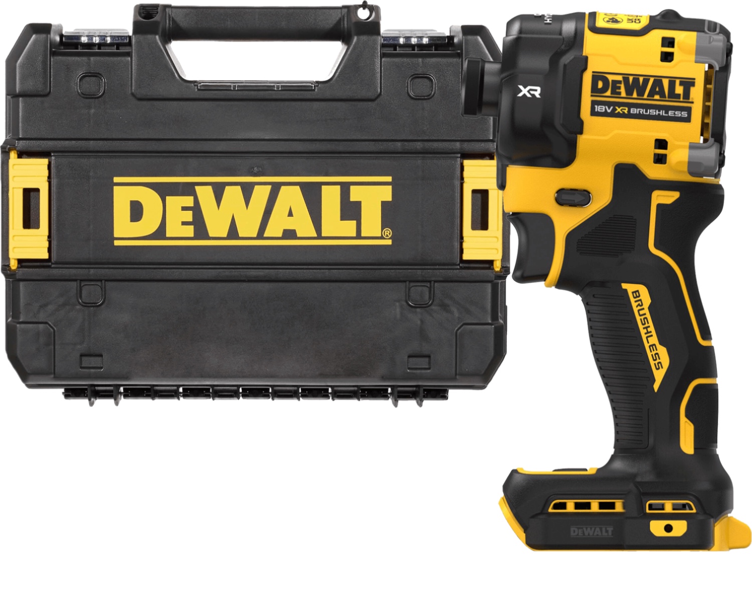 DEWALT 18V XR 1/4” Hex hydraulický aku rázový uťahovák, bez aku