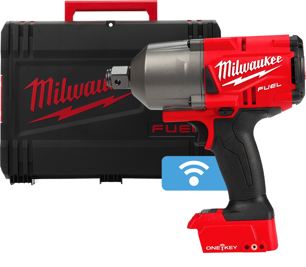 MILWAUKEE M18 FUEL™ ONE-KEY™ 3/4” Aku rázový uťahovák s poistným krúžkom M18ONEFHIWF34-0X