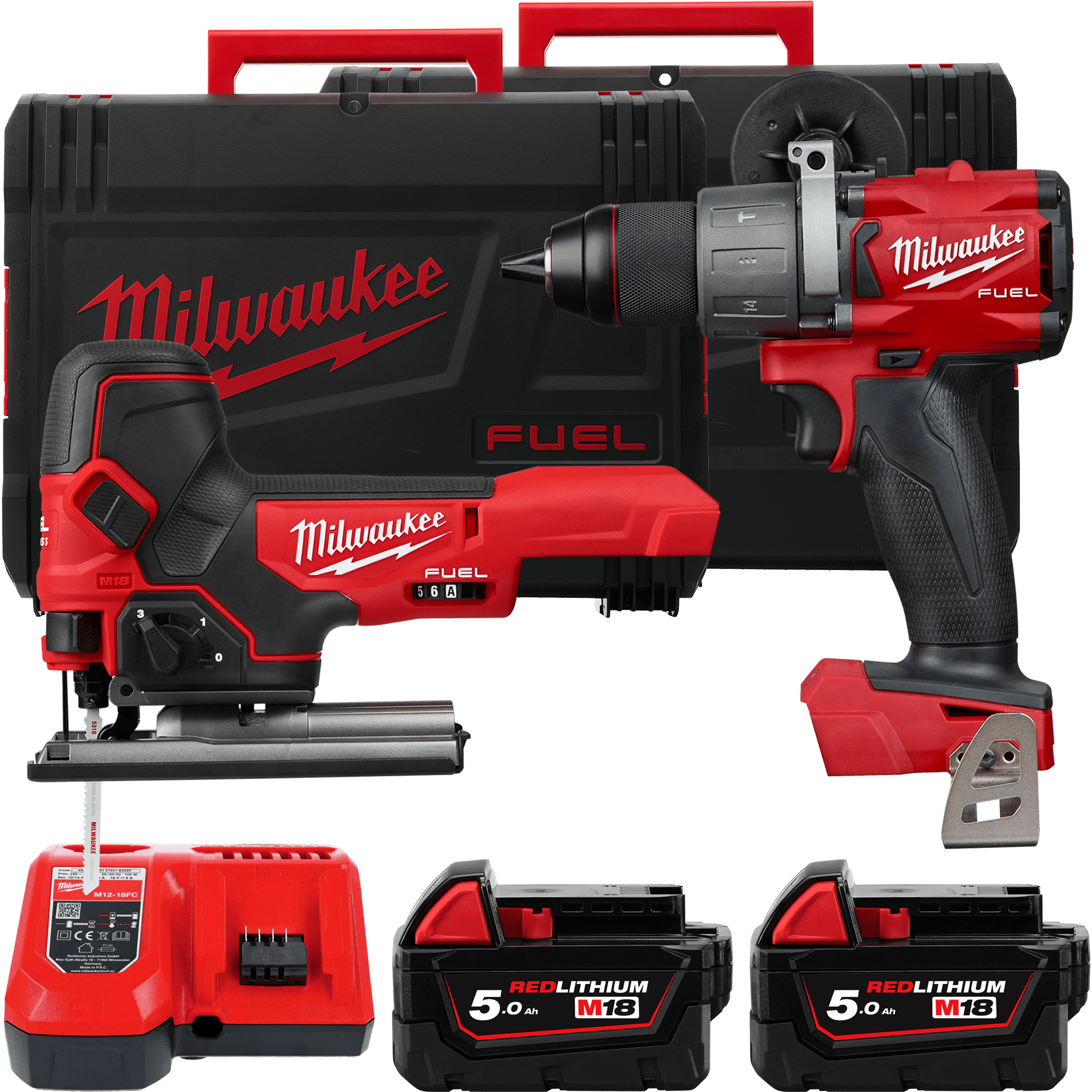 MILWAUKEE M18 FUEL™ Set náradia M18FPP2AA2-502X