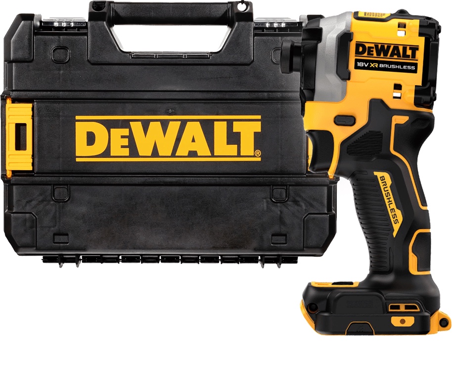 DEWALT 18V XR 1/4” Hex aku rázový uťahovák, bez aku DCF850NT-XJ