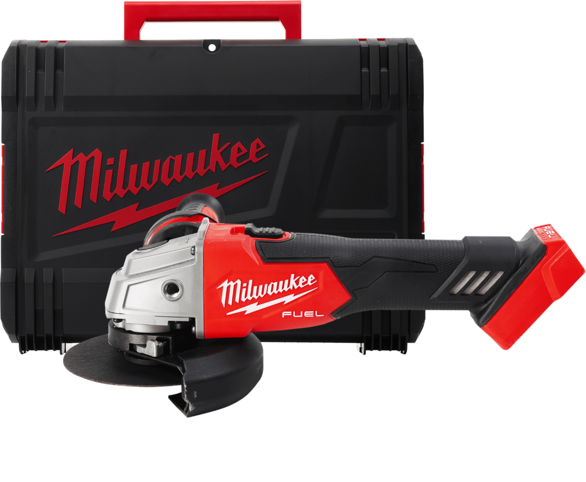 MILWAUKEE M18 FUEL™ 125 mm uhlová brúska s posuvným spínačom