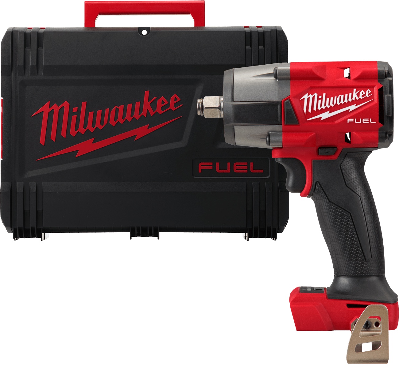 MILWAUKEE M18 FUEL™ 1/2” Aku rázový uťahovák s poistným krúžkom M18FMTIW2F12-0X