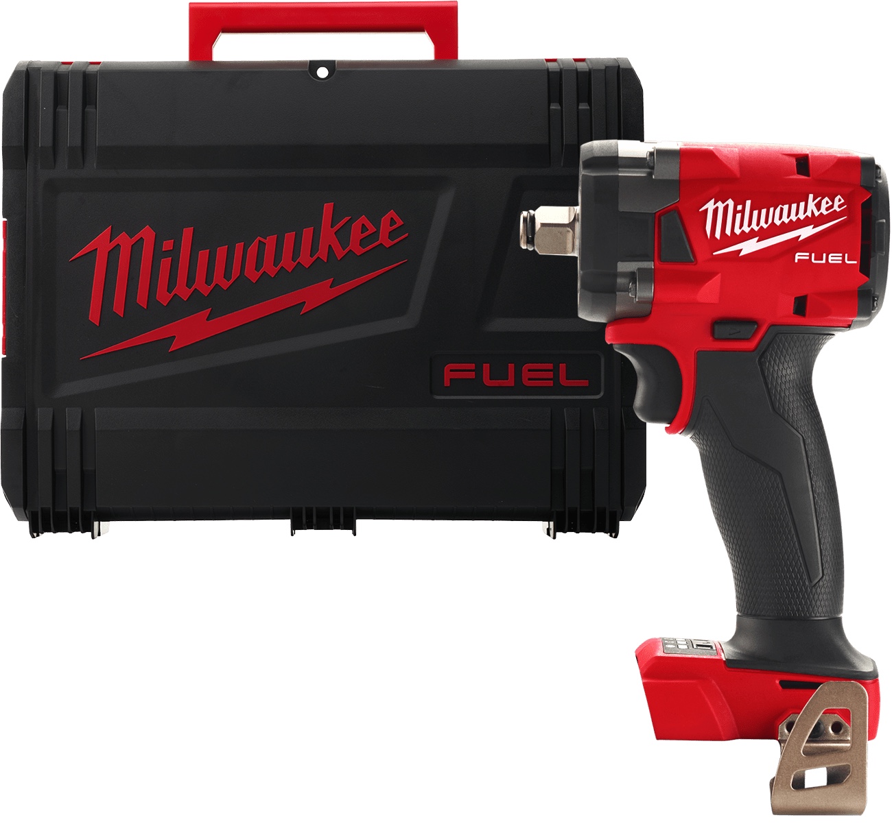 MILWAUKEE M18 FUEL™ 1/2” Aku rázový uťahovák s poistným krúžkom - kompaktný M18FIW2F12-0X