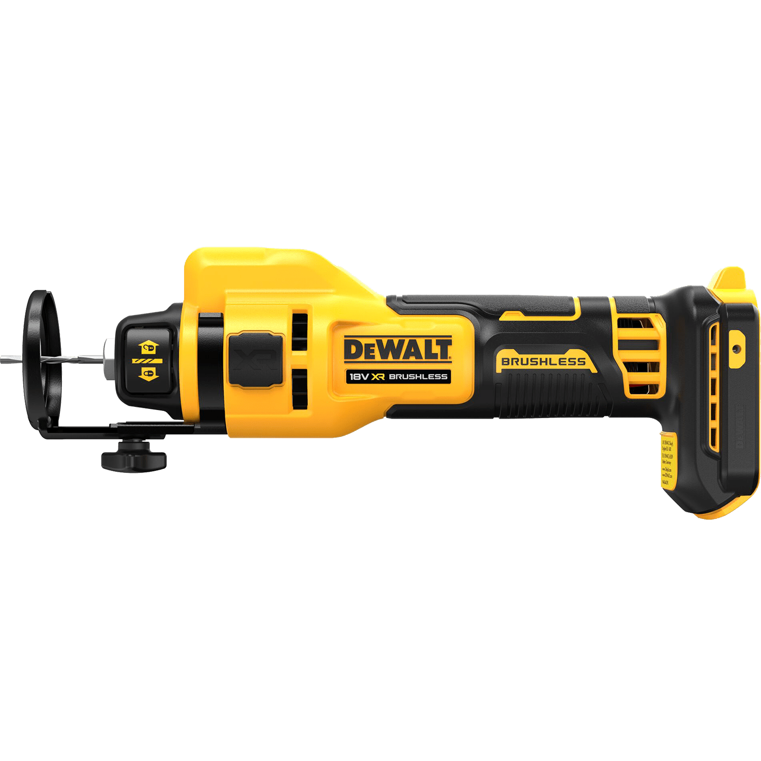 DEWALT 18V XR Aku vyrezávačka do sadrokartónu, bez aku DCE555N-XJ