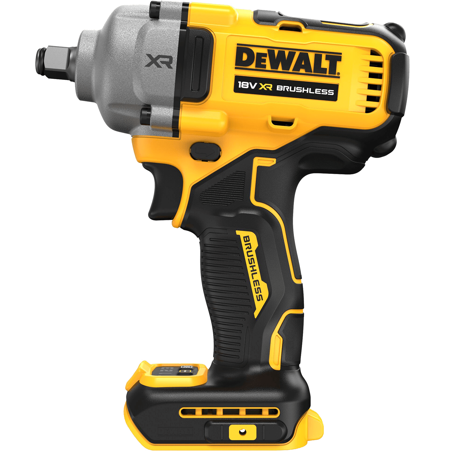 DEWALT 18V XR 1/2” Aku rázový uťahovák s poistným krúžkom, bez aku