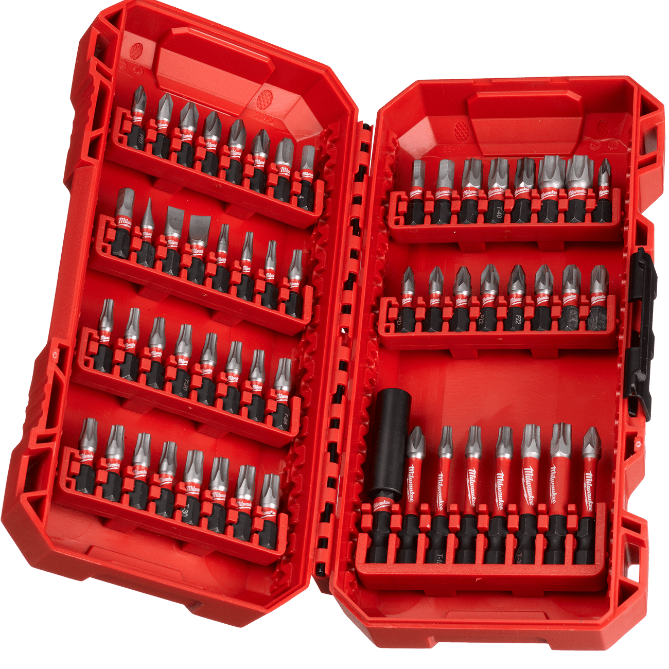 MILWAUKEE Sada skrutkovacích bitov SHOCKWAVE™ 56 ks