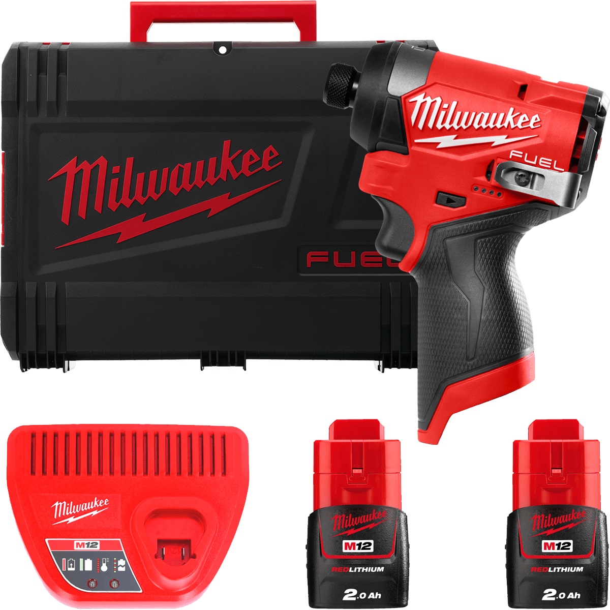 MILWAUKEE M12 FUEL™ 1/4” Hex aku rázový uťahovák - kompaktný