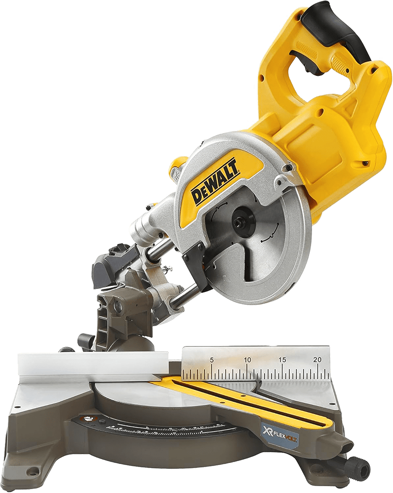 DEWALT 54V XR FLEXVOLT™ Aku pokosová píla 216 x 30 mm systém XPS, bez aku DCS777N-XJ