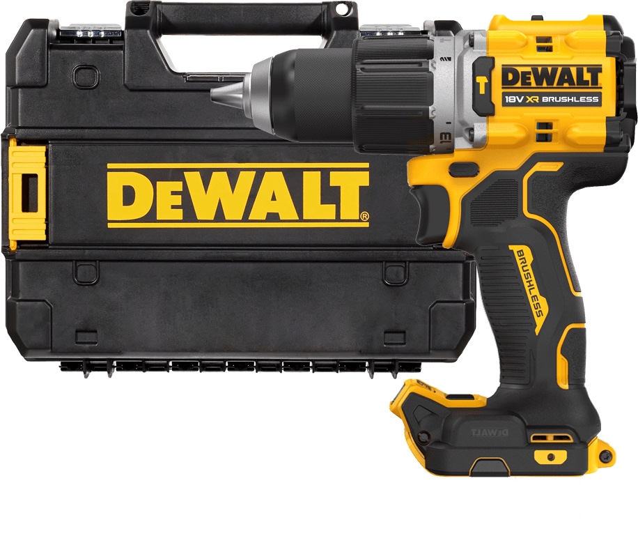 DEWALT 18V XR Aku vŕtačka s príklepom, bez aku DCD805NT-XJ