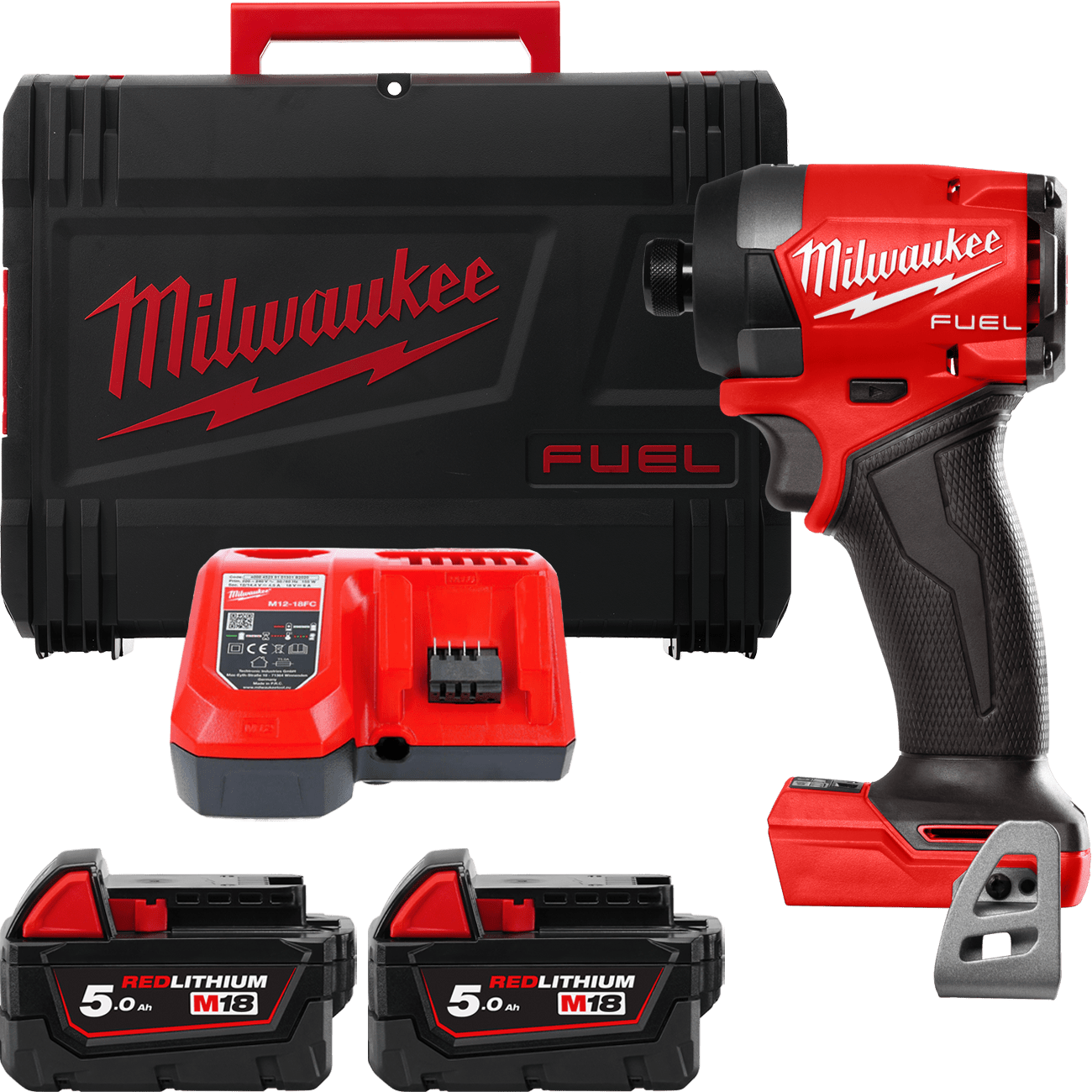 MILWAUKEE M18 FUEL™ 1/4” Hex aku rázový uťahovák 4.GEN M18FID3-502X