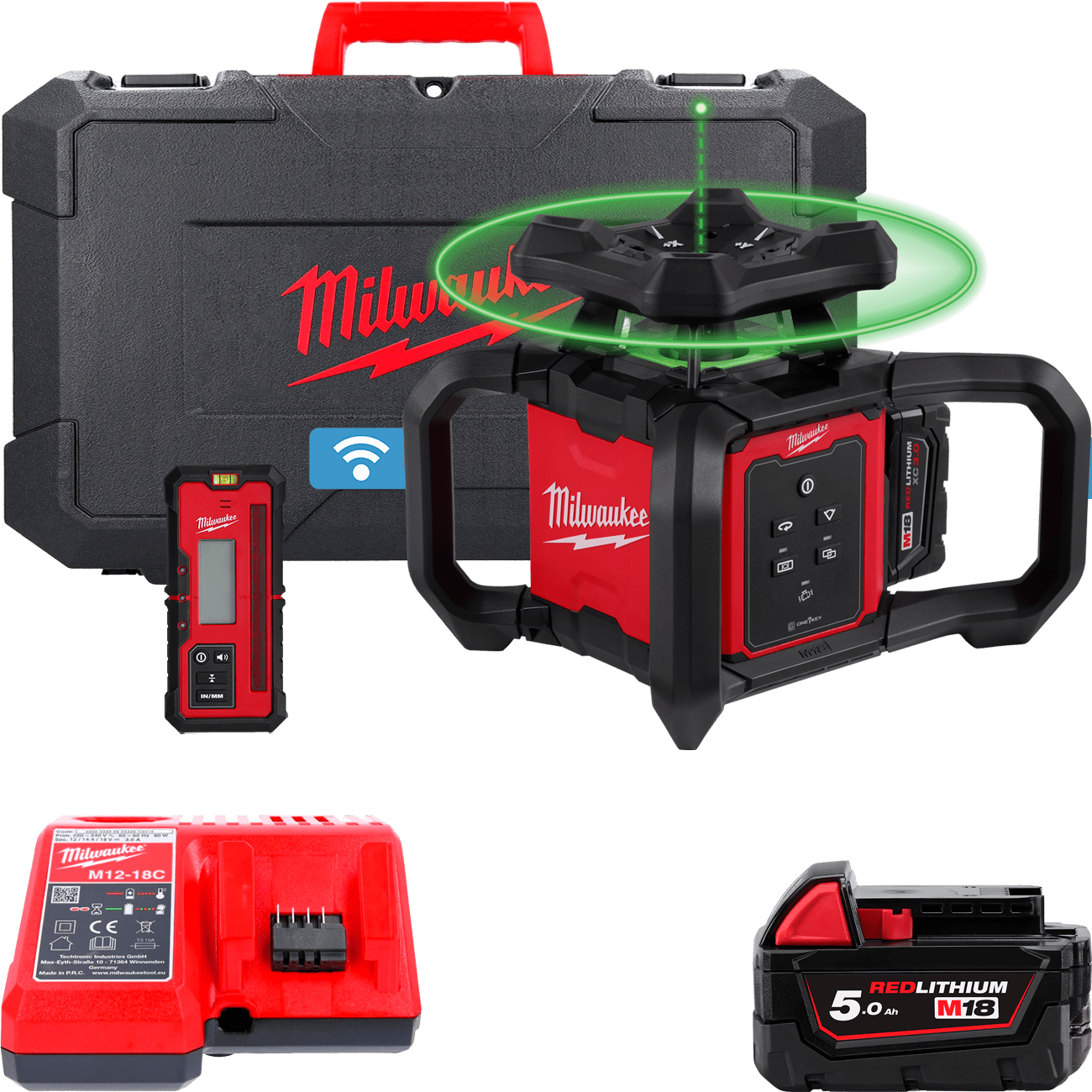 MILWAUKEE M18™ FORCE LOGIC™ Hydraulické nožnice na káble 75mm s dialkovým ovladaním M18HCC75R-502C