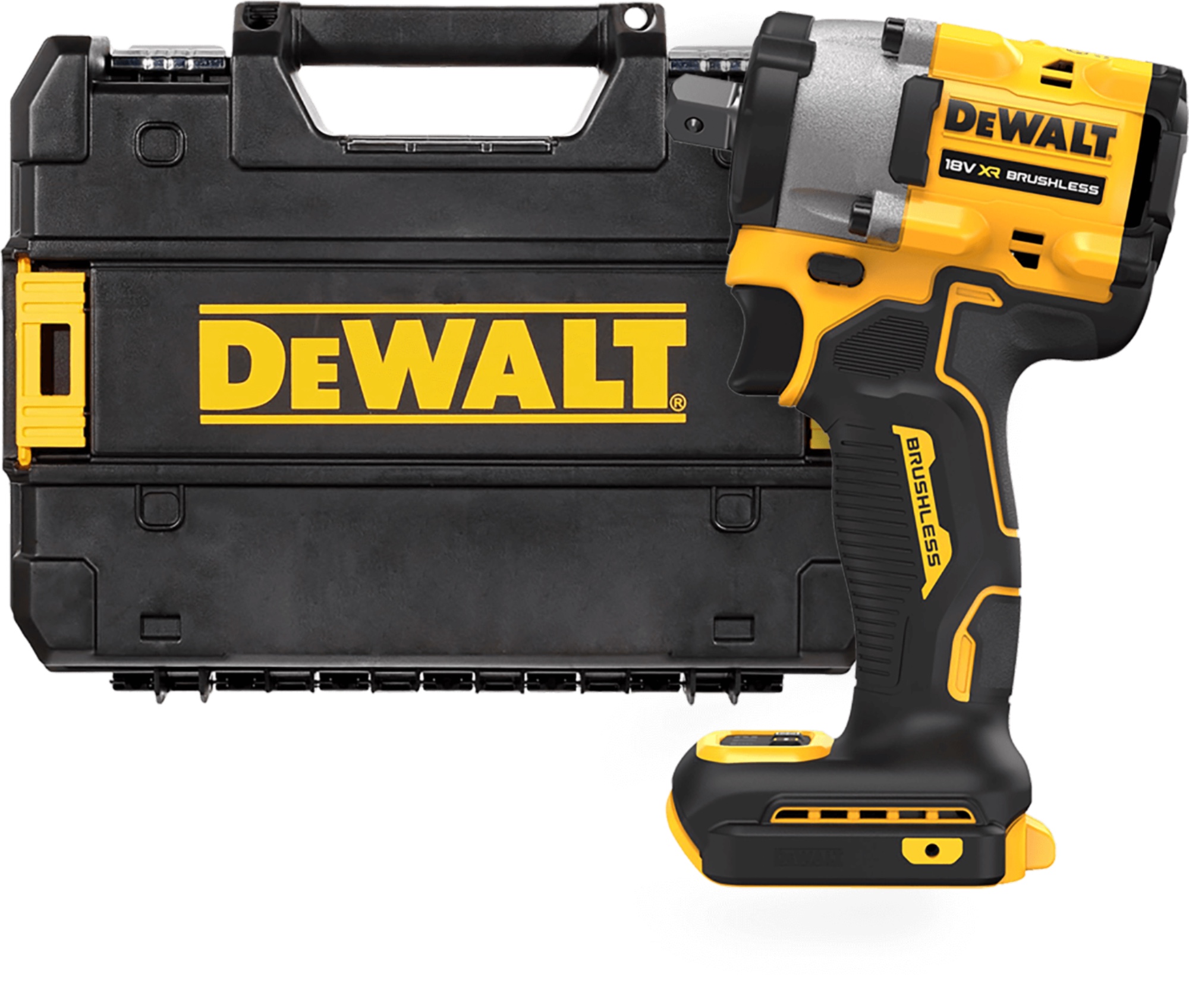 DEWALT 18V XR 1/2” Aku rázový uťahovák s poistnou guličkou, bez aku DCF922NT-XJ