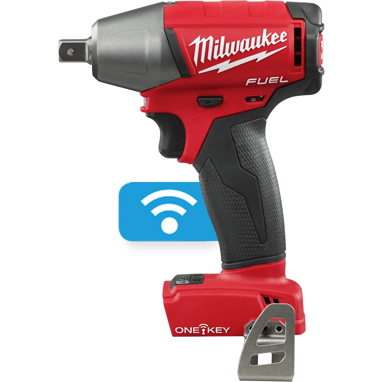 MILWAUKEE M18 FUEL™ ONE-KEY™ 1/2” Aku rázový uťahovák s poistným kolíkom - kompaktný M18ONEIWP12-0