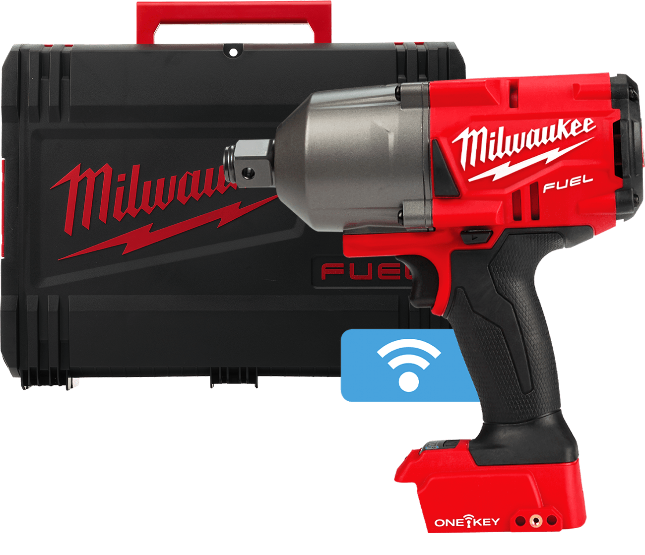 MILWAUKEE M18 FUEL™ ONE-KEY™ 3/4” Aku rázový uťahovák s poistným krúžkom M18ONEFHIWF34-0X