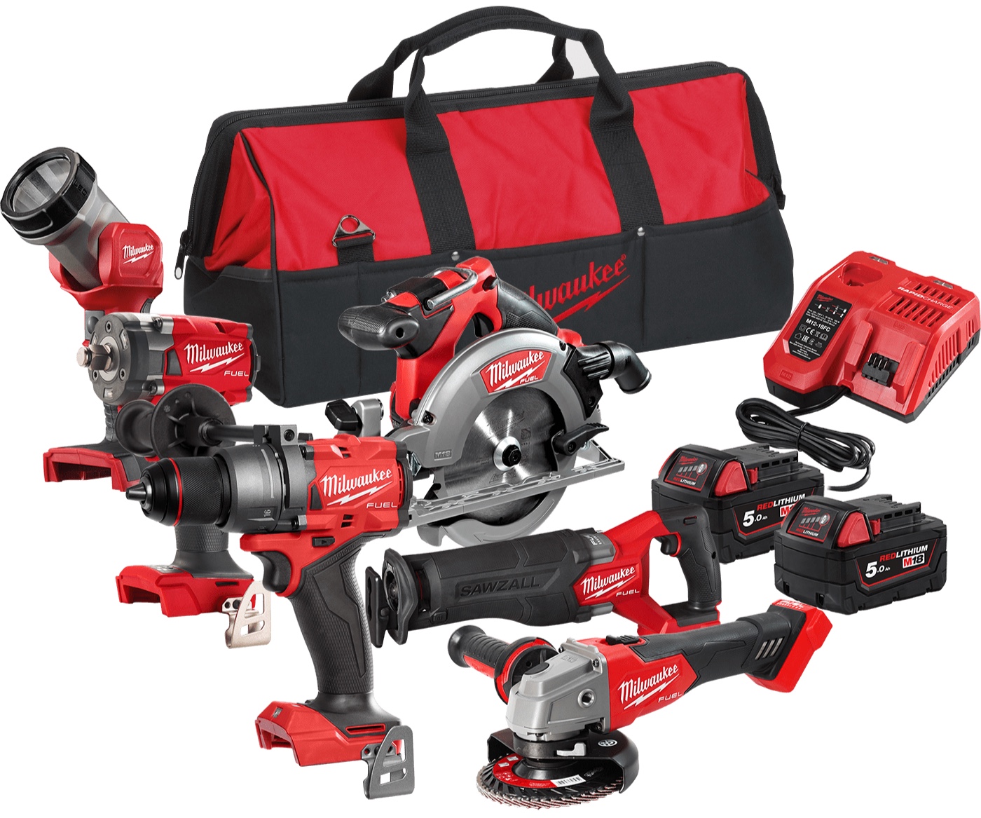 MILWAUKEE M18 FUEL™ Set náradia M18FPP6F3-502B