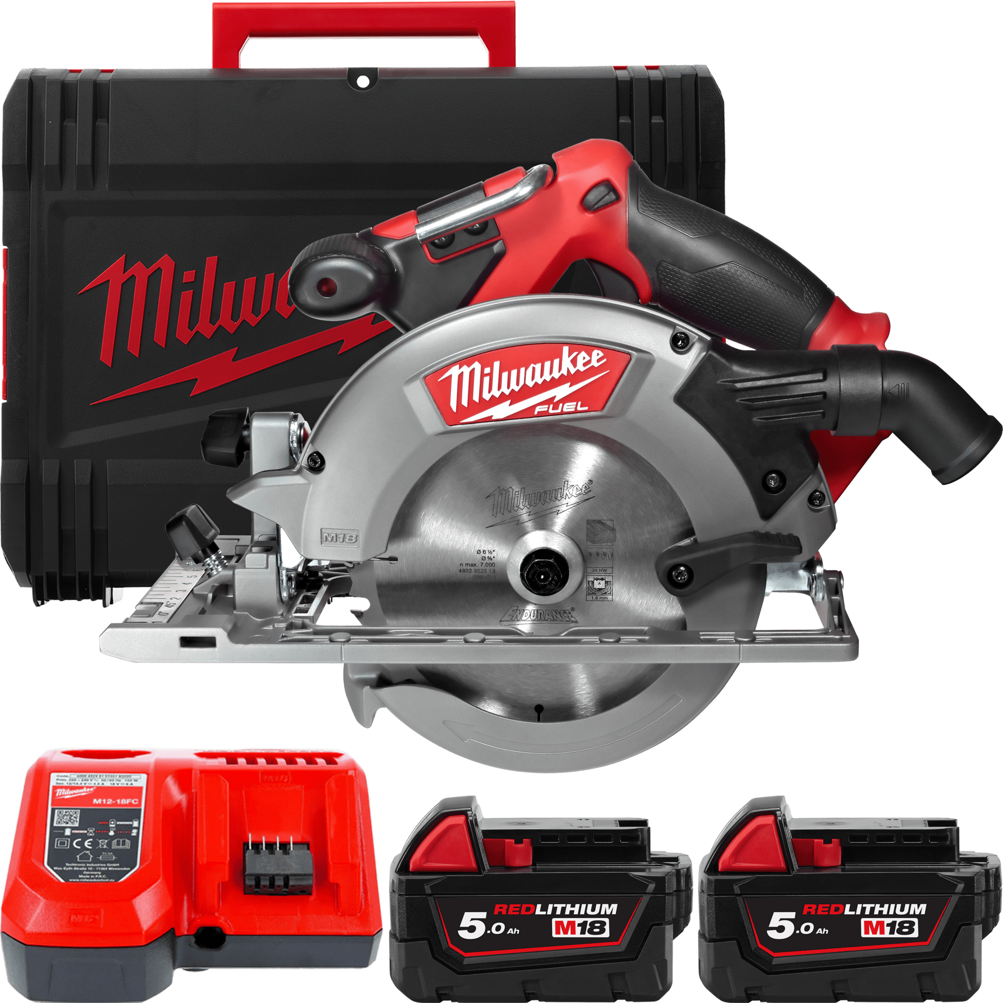 MILWAUKEE M18 FUEL™ Okružná píla na drevo a plasty 55 mm M18CCS55-502X