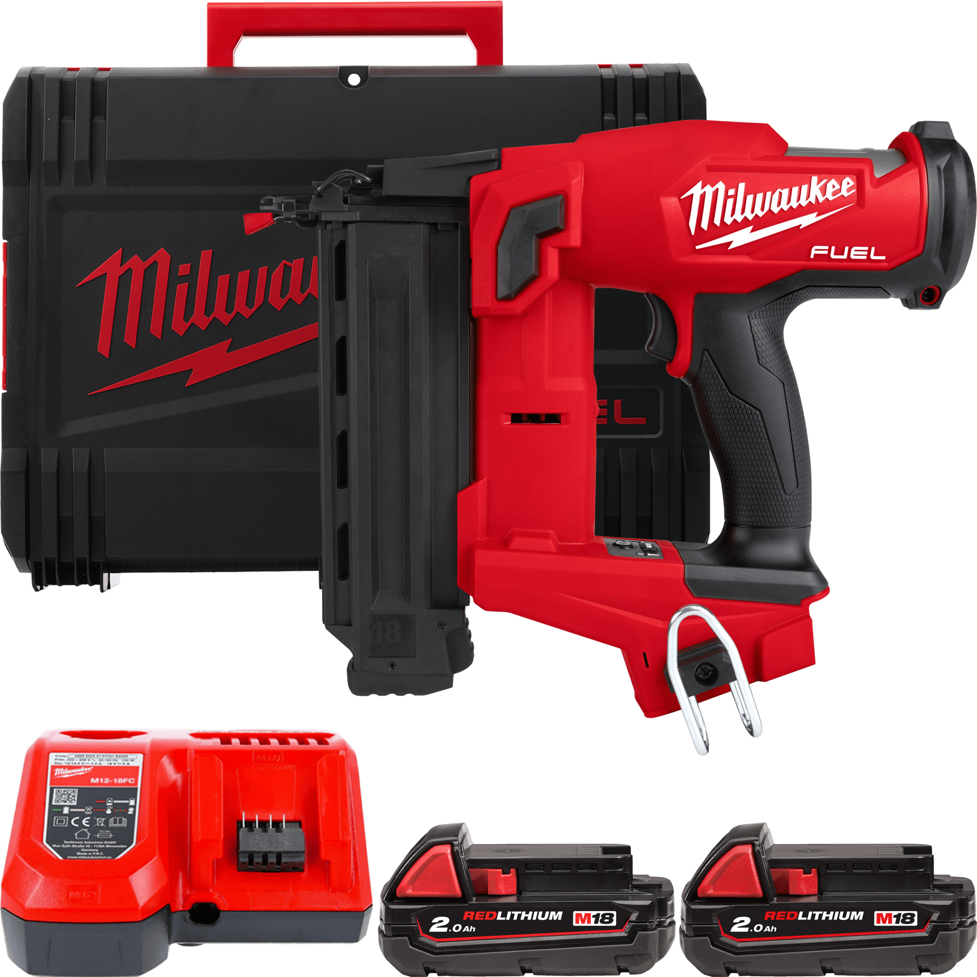 MILWAUKEE M18 FUEL™ Dokončovacia klincovačka 90° M18FN18GS-202X