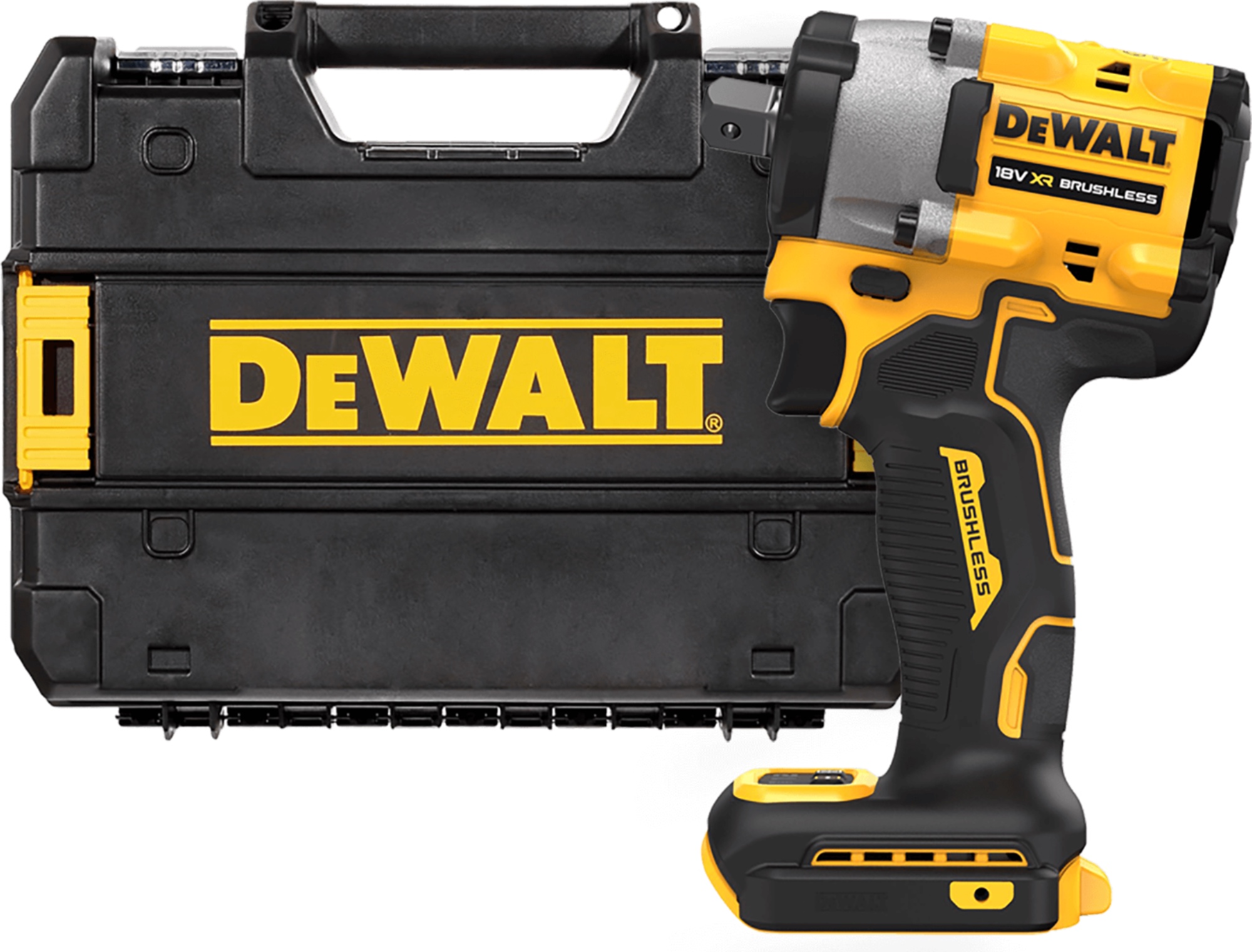 DEWALT 18V XR 1/2” Aku rázový uťahovák s poistnou guličkou, bez aku