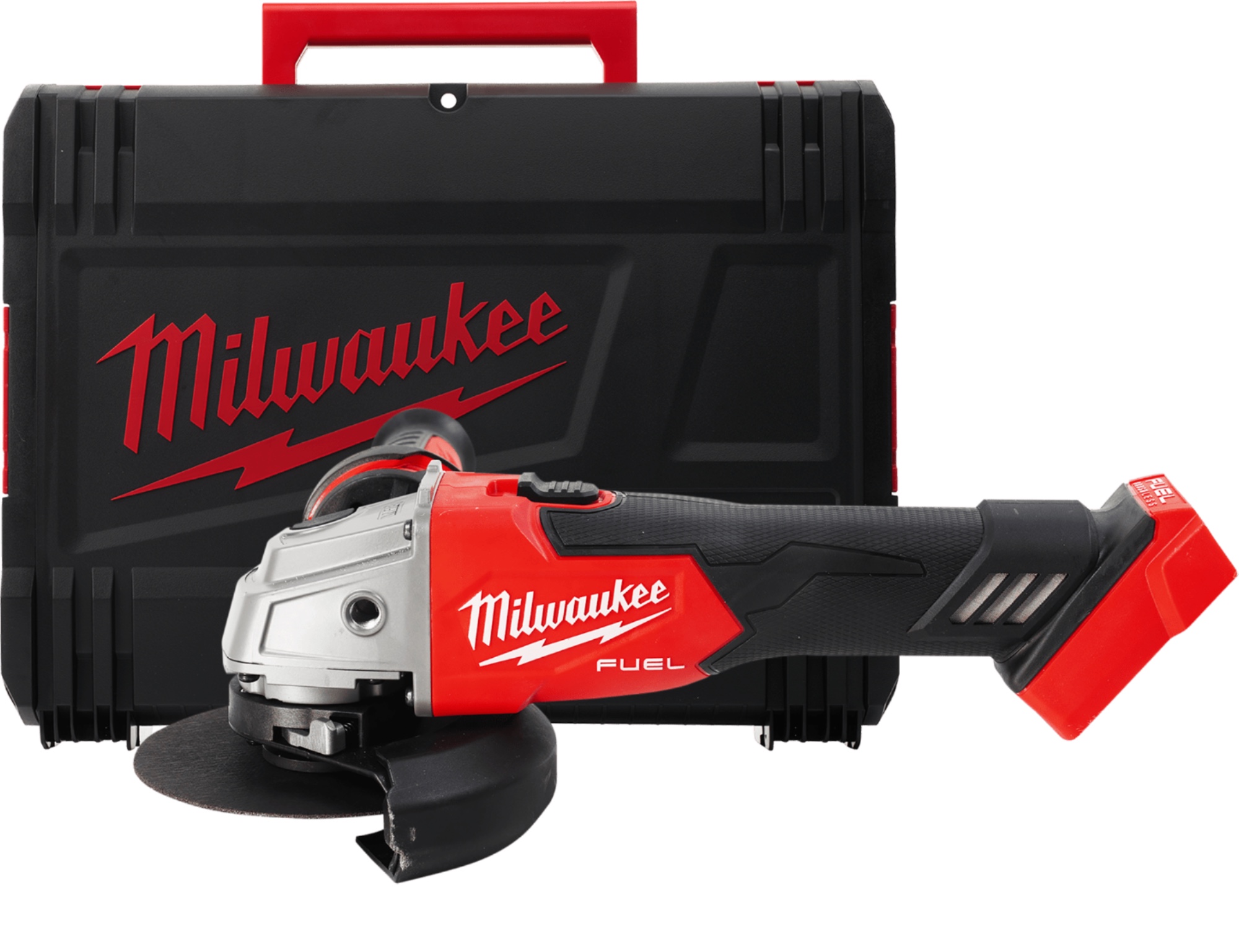 MILWAUKEE M18 FUEL™ 125 mm uhlová brúska s posuvným spínačom