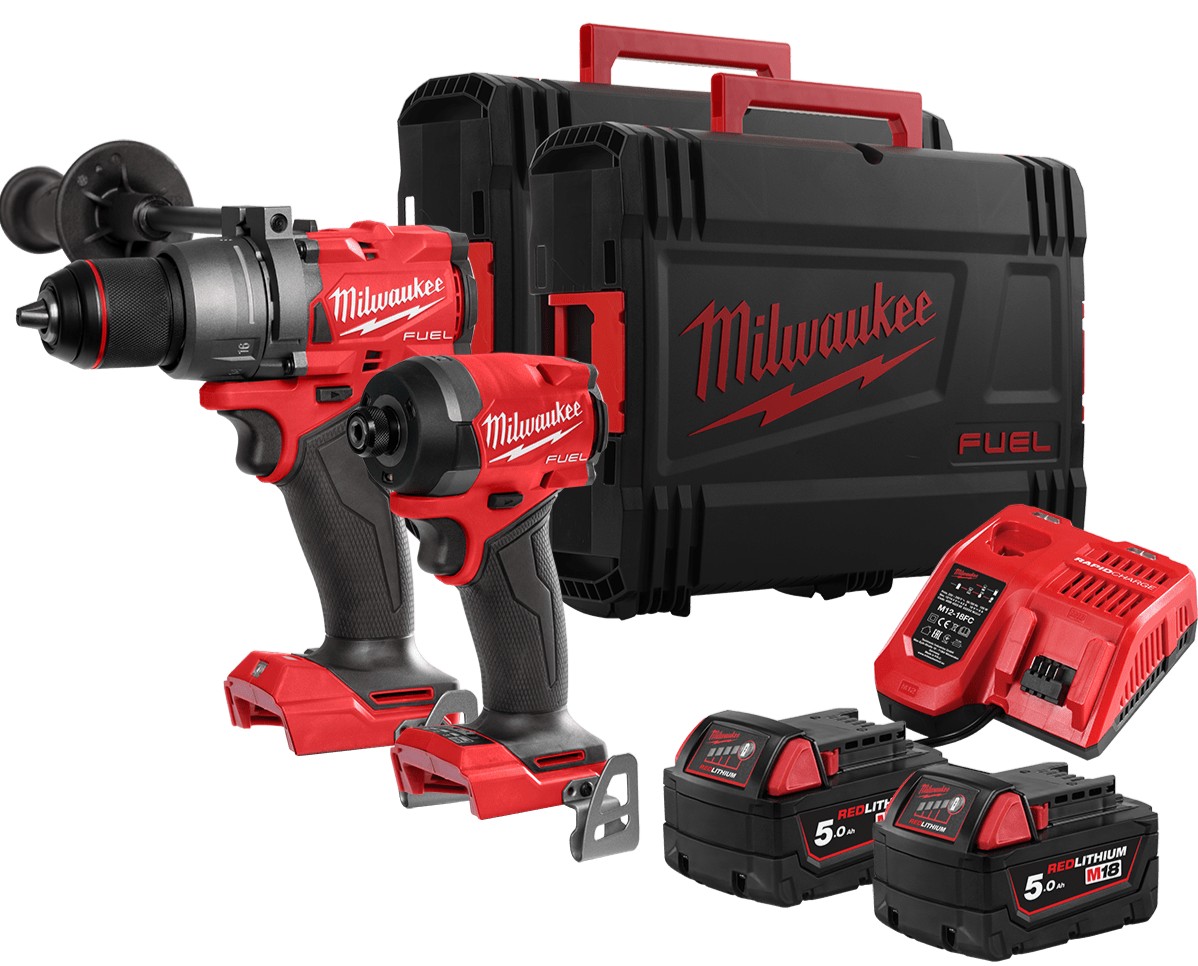 MILWAUKEE M18 FUEL™ Set náradia BestSeller M18FPD3FID3-502X