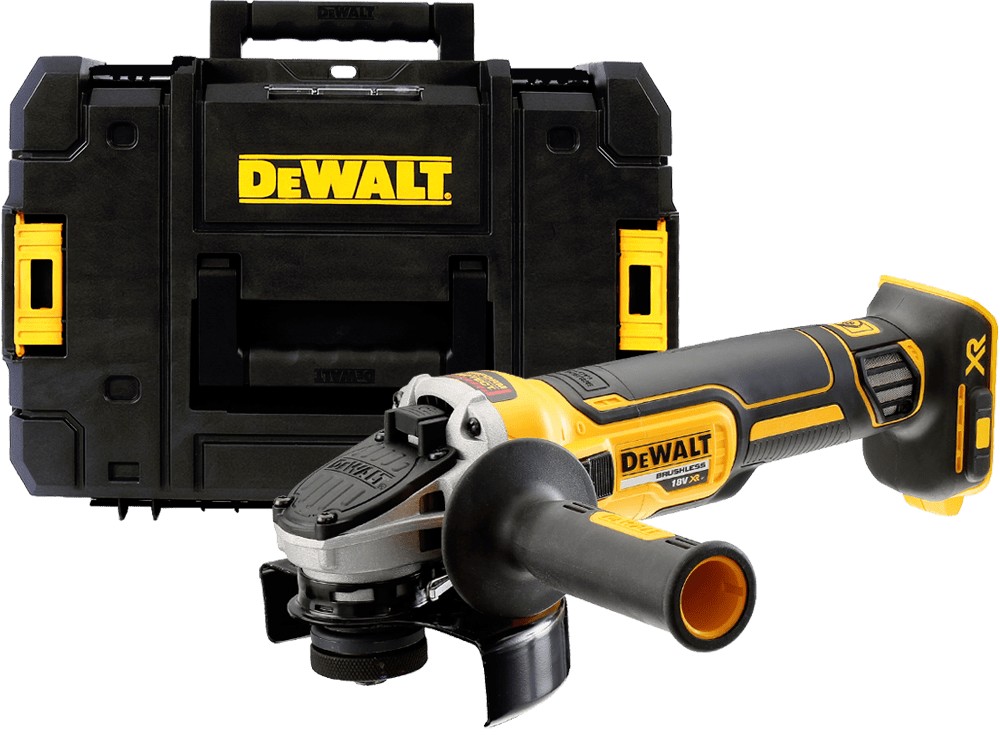 DEWALT 18V XR 125 mm aku uhlová brúska s posuvným spínačom, bez aku DCG405NT-XJ