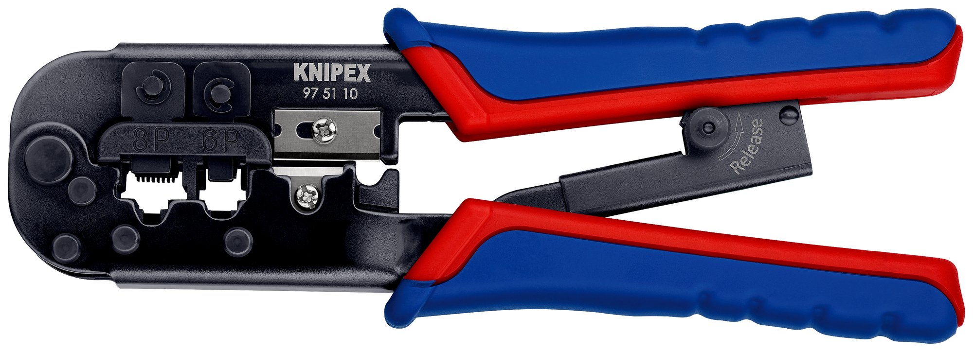 KNIPEX Kliešte lisovacie pre konektory Western 975110