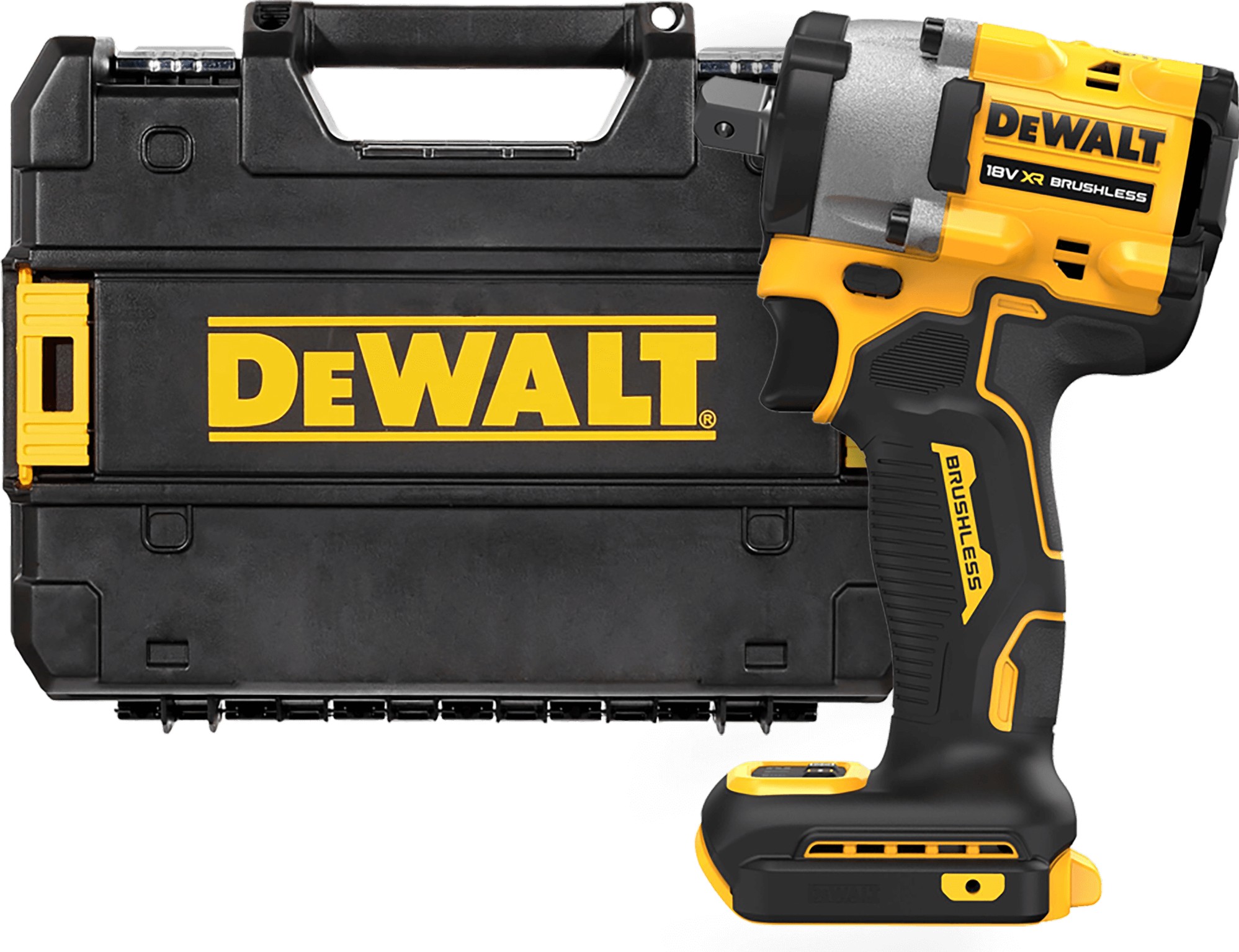 DEWALT 18V XR 1/2” Aku rázový uťahovák s poistnou guličkou, bez aku DCF922NT-XJ