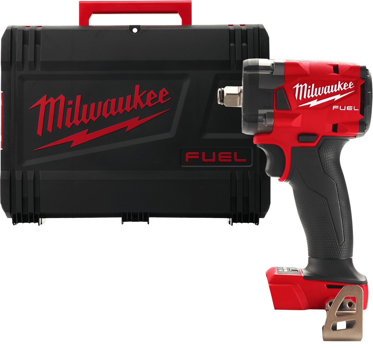 MILWAUKEE M18 FUEL™ 1/2” Aku rázový uťahovák s poistným krúžkom - kompaktný M18FIW2F12-0X