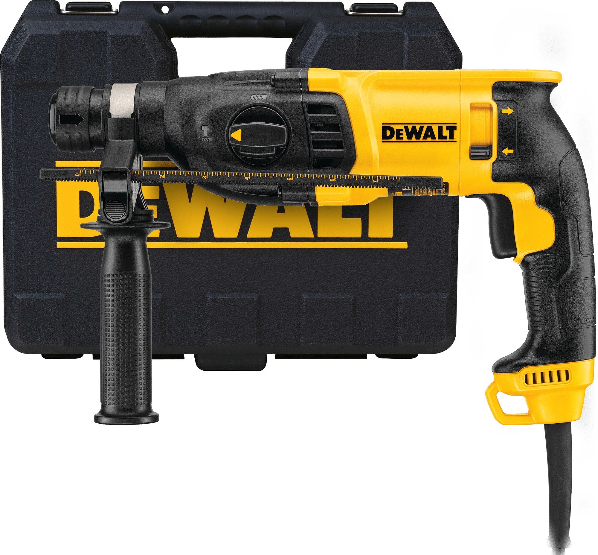 DEWALT Elektrické 2,6 J SDS-Plus kombi kladivo, 800 W D25133K-QS