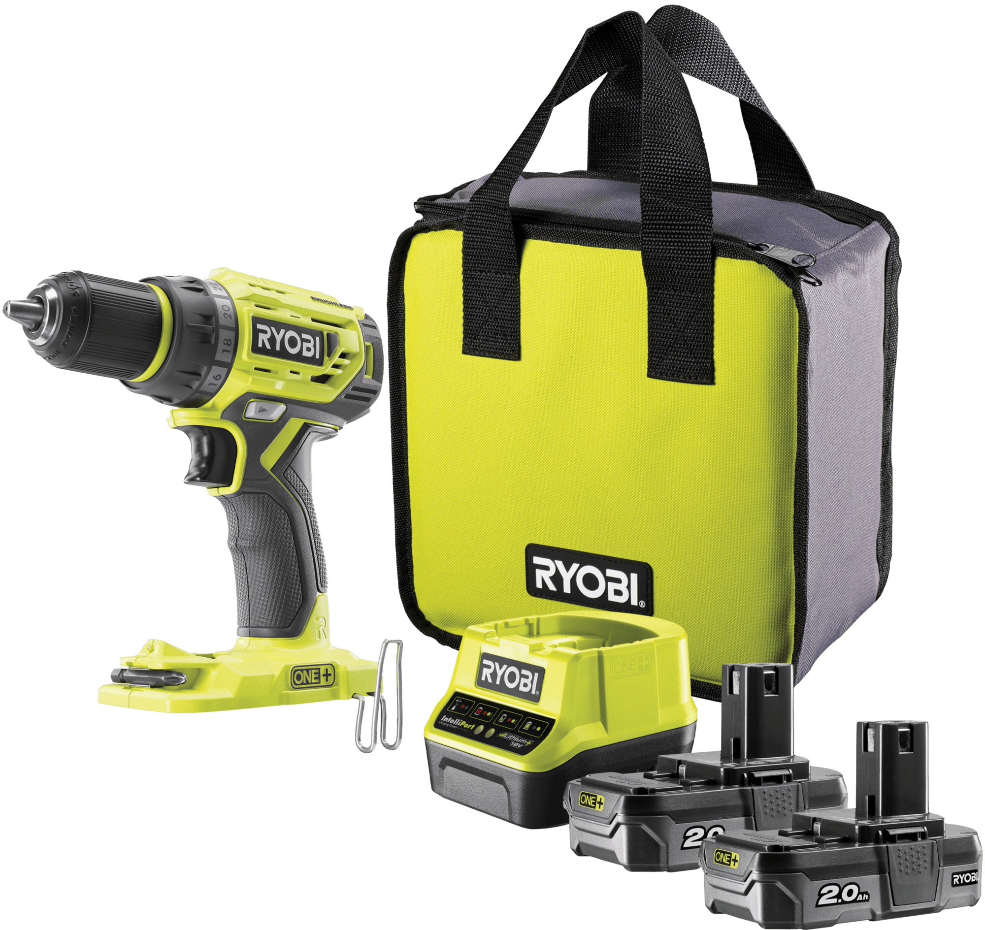 RYOBI 18V ONE+™ Aku vŕtačka bez príklepu R18DD7-220S