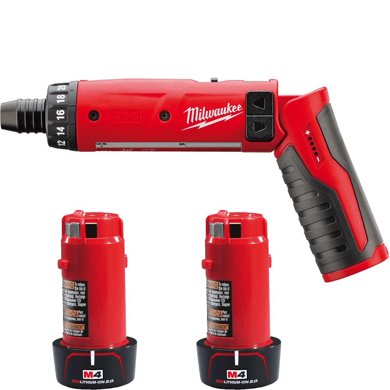 MILWAUKEE M4™ Vŕtací skrutkovač M4D-202B