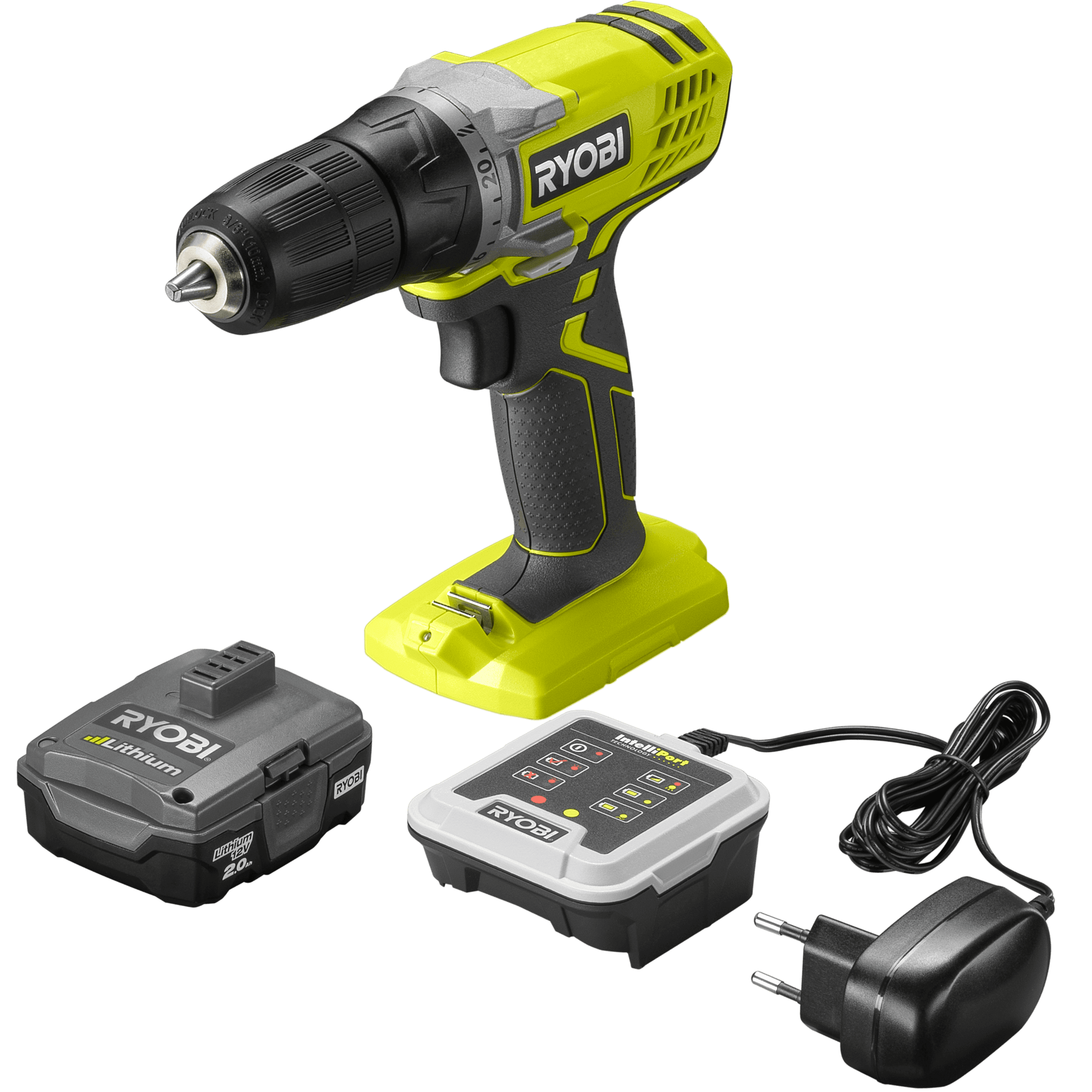 RYOBI 12V ONE+™ Aku vŕtačka a skrutkovač R12SD-120G