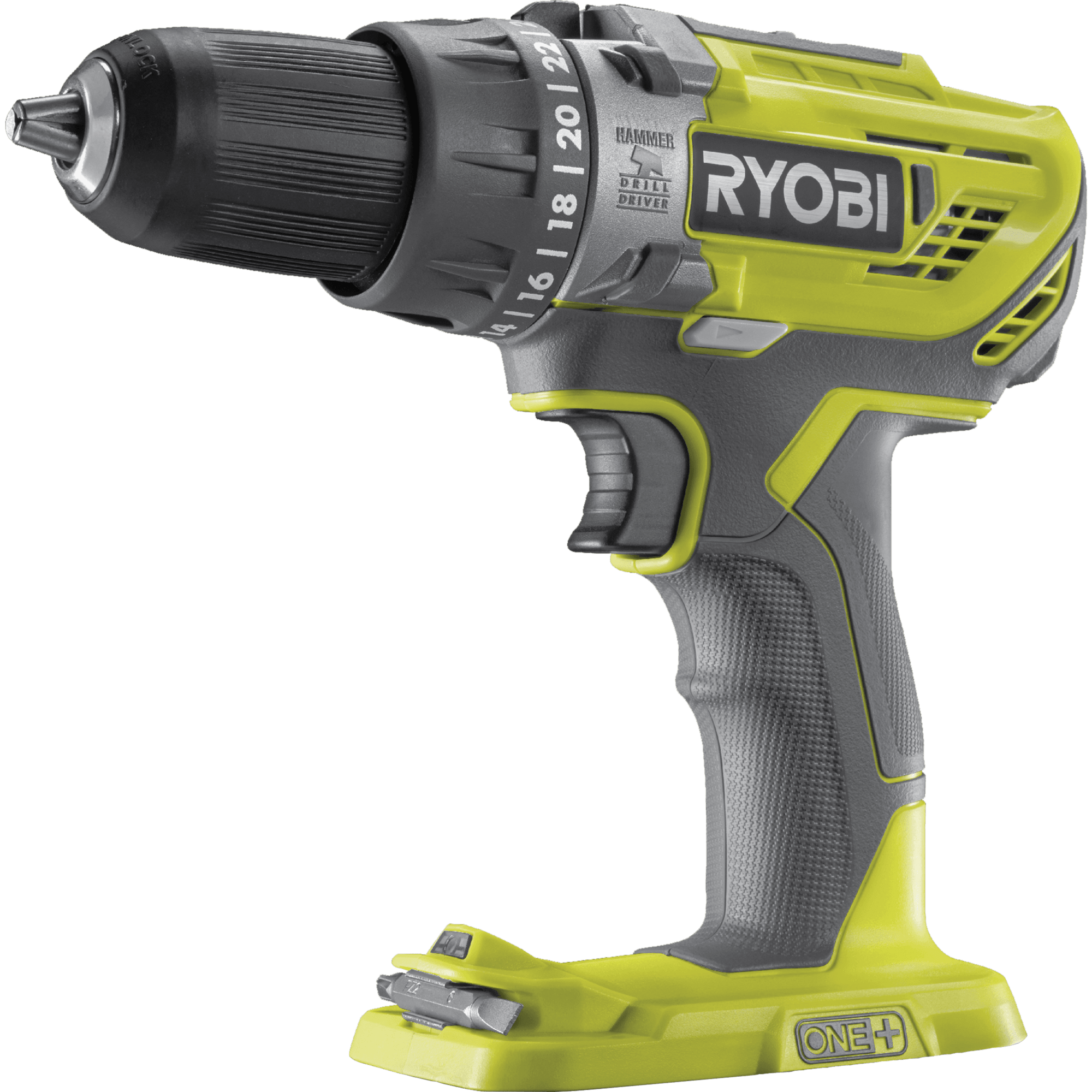 RYOBI 18V ONE+™ Aku vŕtačka s príklepom R18PD3-0